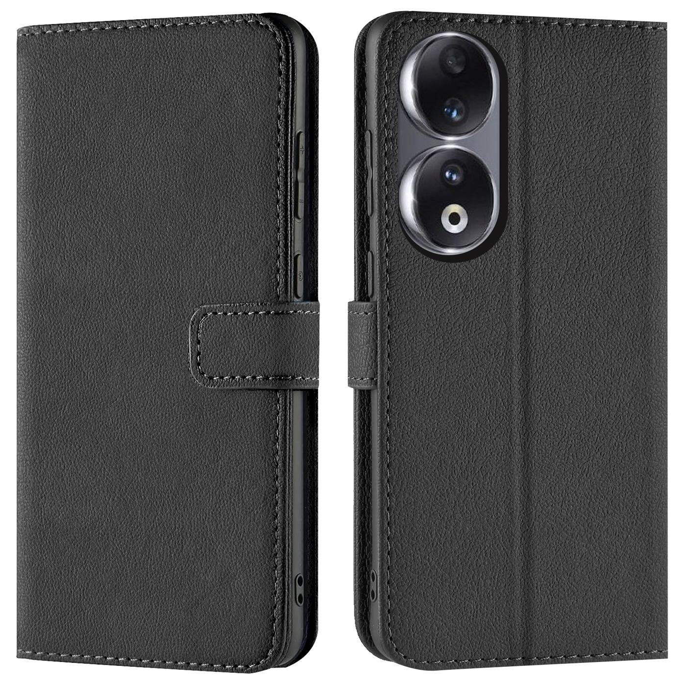 CoolGadget Handyhülle Wallet Klapp Tasche Book Case für Honor 90 6,7 Zoll, Hülle Klapphülle Flip Cover Etui Schutzhülle