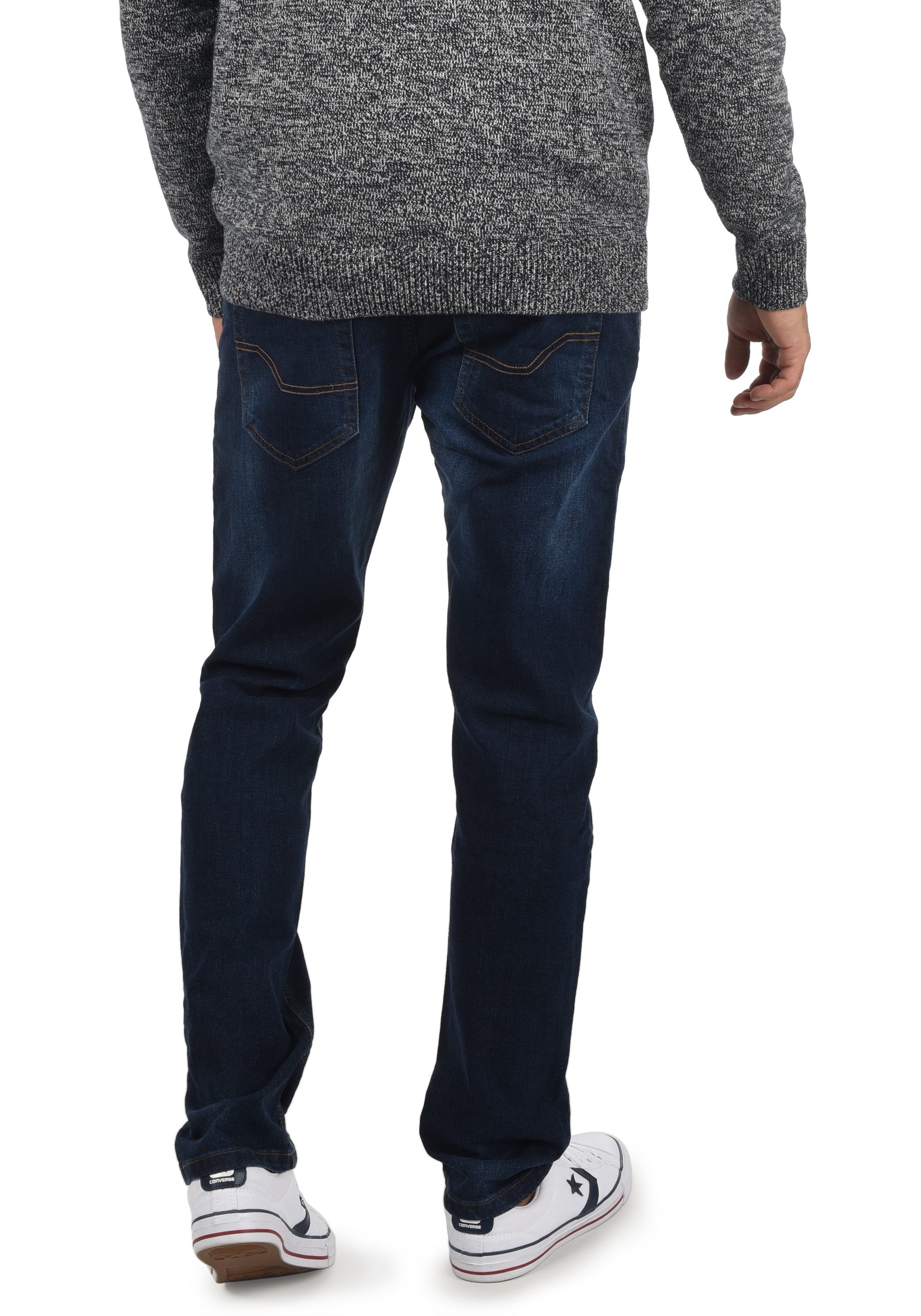 Indicode 5-Pocket-Jeans IDQuebec 5-Pocket-Jeans mit Washed-Effekt