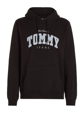 Tommy Jeans Kapuzensweatshirt TJM REG NY VARSITY HOODIE mit Kordel
