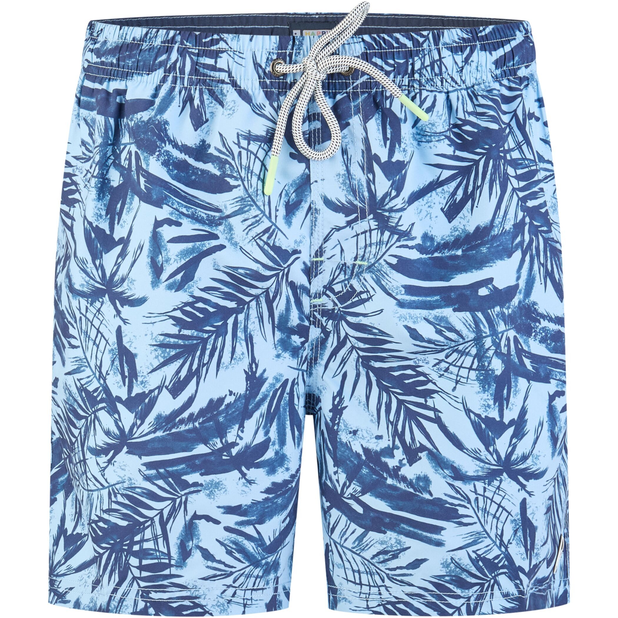 HAPPY SHORTS Badehose HAPPY SHORTS Herren Badeshorts Strandshort Blätter S - XXL