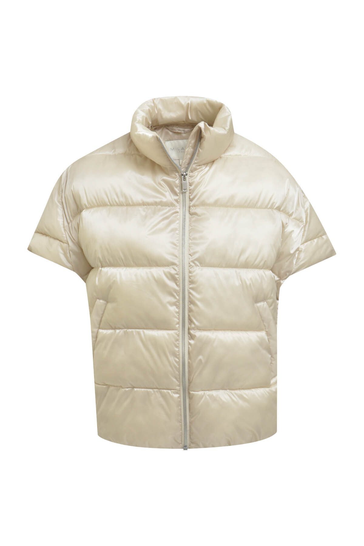 Milano Italy Steppweste mit kurzen Flügelärmel günstig online kaufen