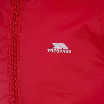 Trespass Regenanzug Dripdrop Regenanzug, Mit Kapuze Gr. 6- 12 Monate Rot