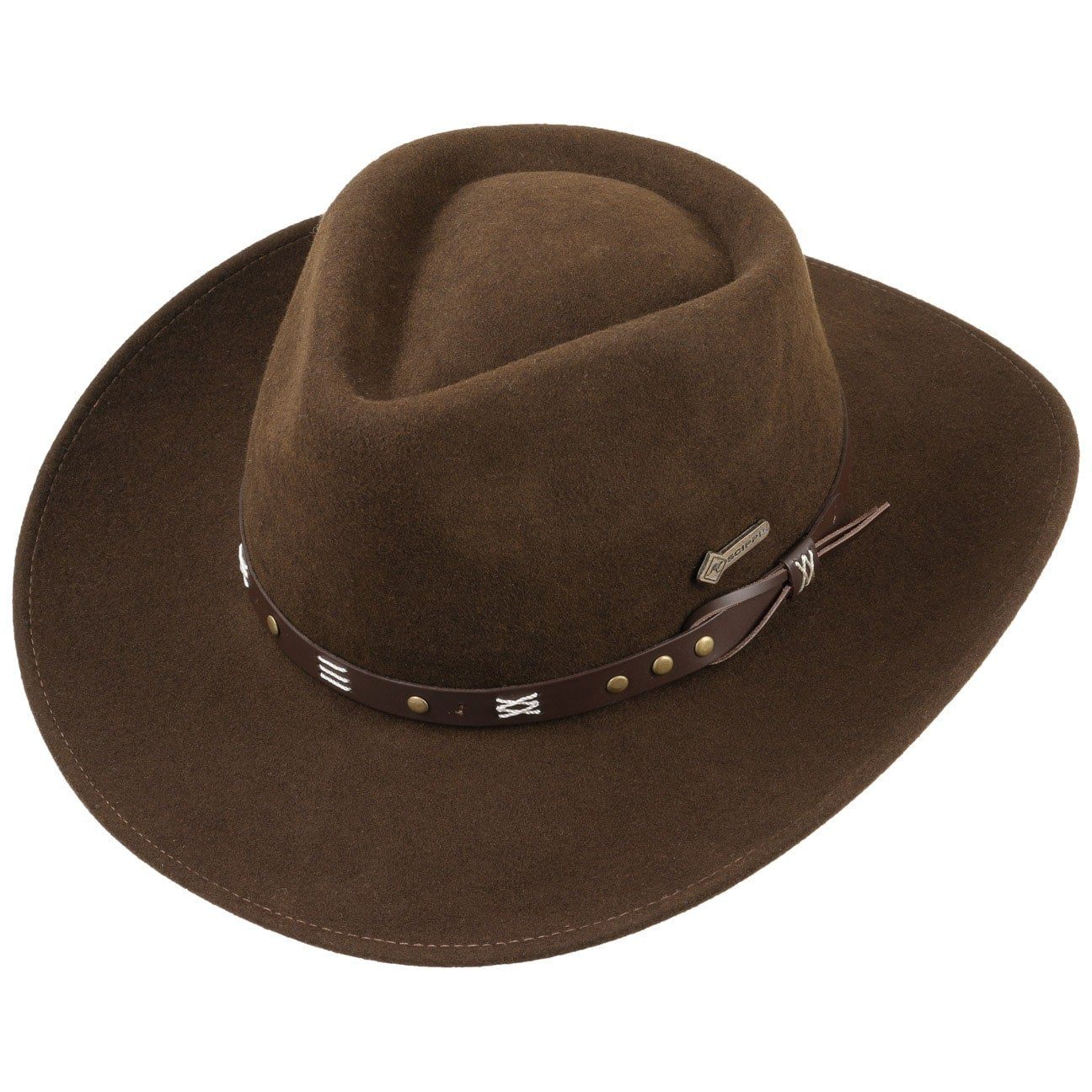 Scippis Filzhut (1-St) Cowboyhut mit Lederband, Made in Ecuador günstig online kaufen