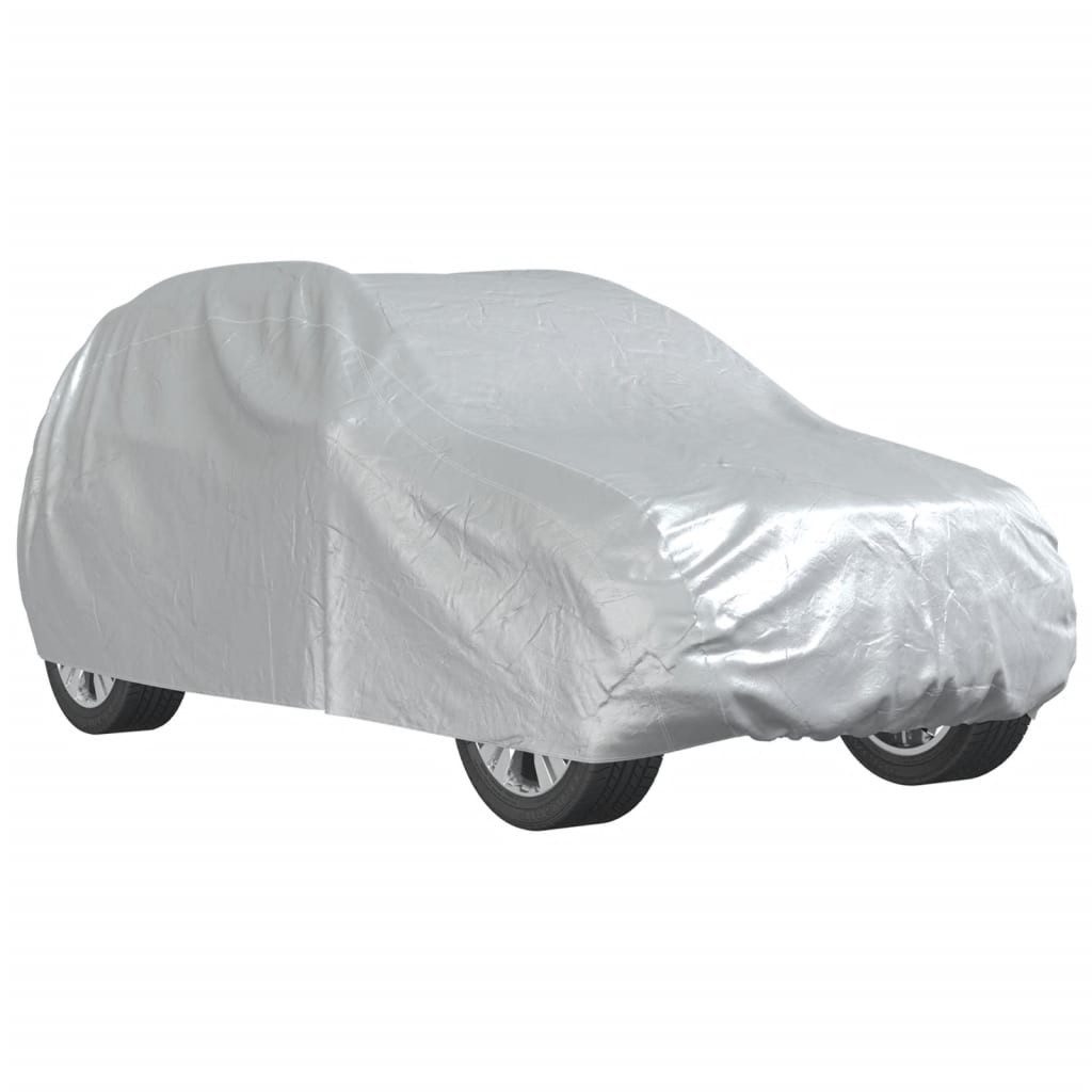 vidaXL Autoplane l Autoabdeckplane Vollgarage Ganzgarage Abdeckplane für SUV mit Schnal