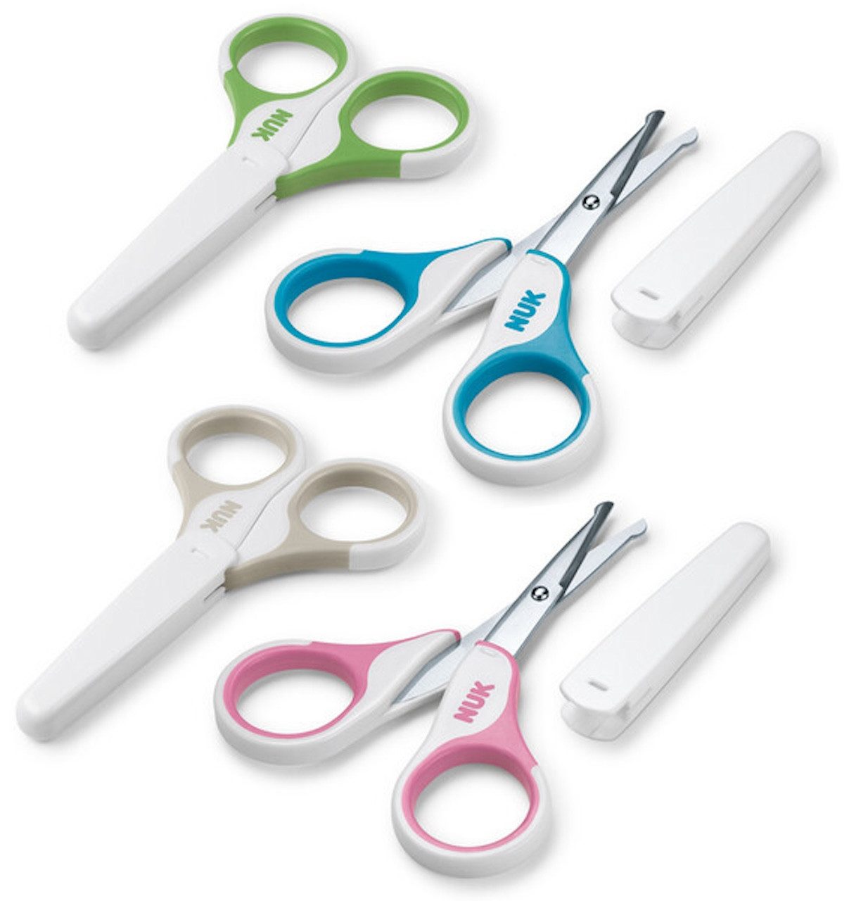 Baby-Nagelschere NUK Baby Nagelschere, sicher &präzis, farbig sortiert