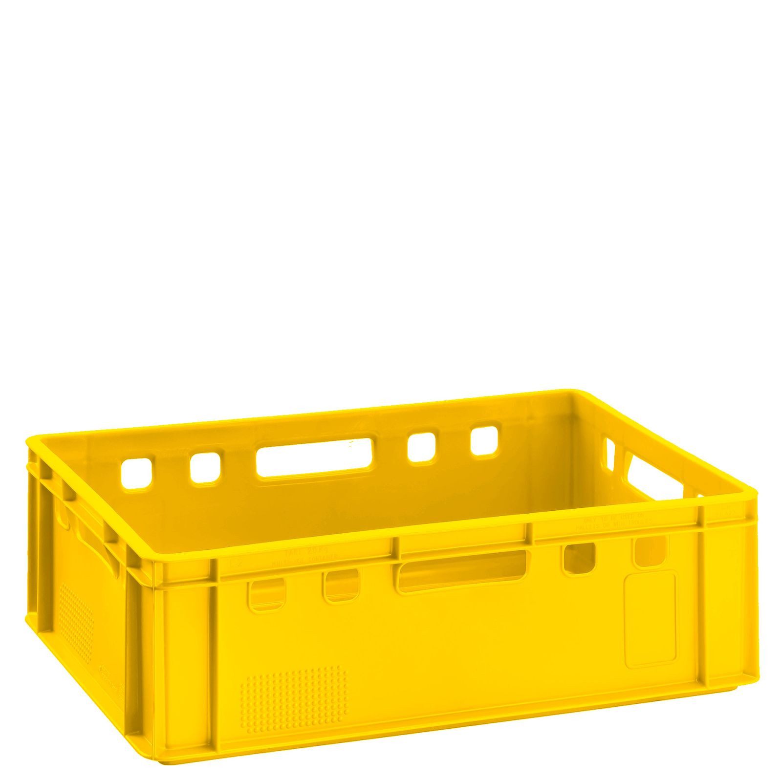 BURI Transportbehälter Fleischkiste E2 Metzgerkiste Lagerkiste Eurobox lebensmittelecht, (1-St)