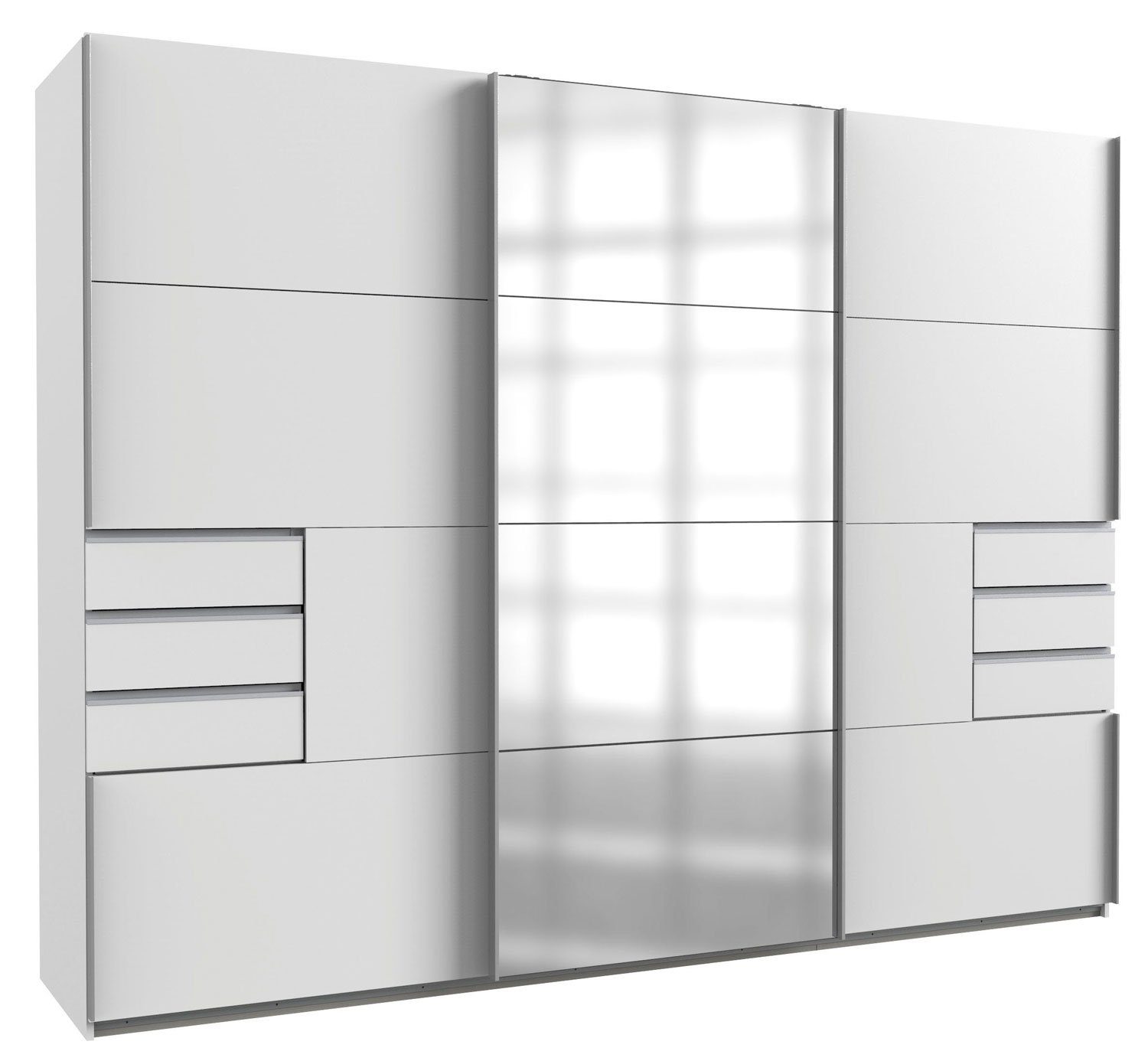 Wimex Schwebetürenschrank Saigon (mit Einlegeböden und Kleiderstangen, 1-St günstig online kaufen