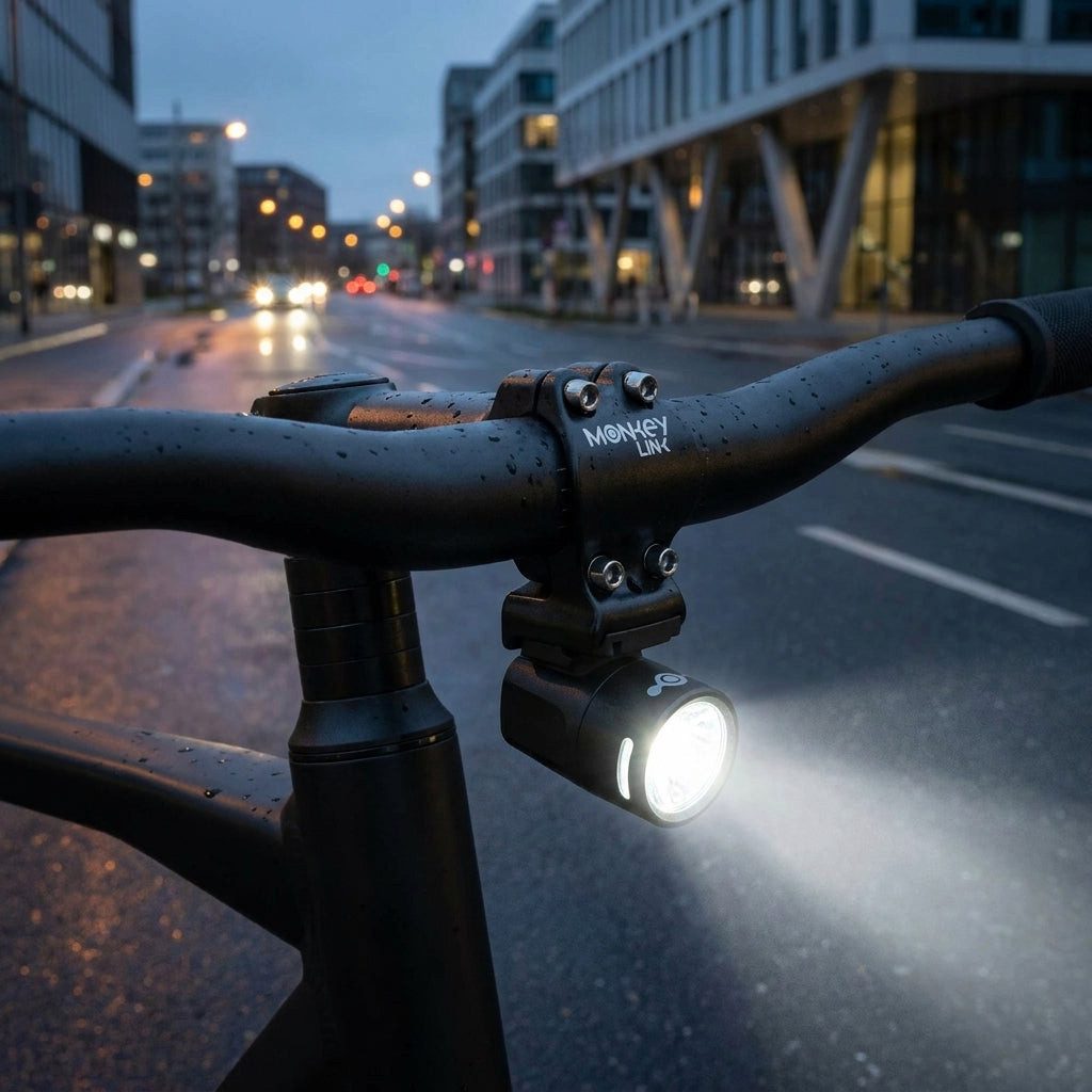 MonkeyLink Fahrradlenker MonkeyLink AS-ML3 Vorbau 60 mm schwarz, 31,8 mm Lenkerklemmung, +7° Wi