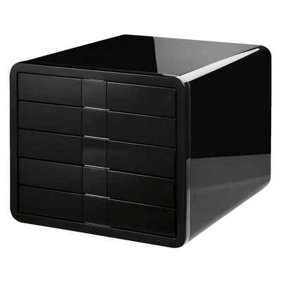HAN Schubladenbox I-Box, mit 5 geschlossenen Schubladen und Clip-Mechanik