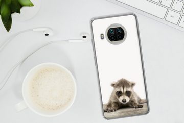 MuchoWow Handyhülle Waschbär - Tiere - Jungen - Mädchen, Phone Case, Handyhülle Xiaomi Mi 10T Lite, Silikon, Schutzhülle