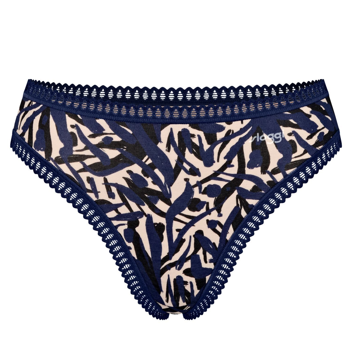 sloggi Slip High Leg Go Crush (Set) Spitzenapplikation