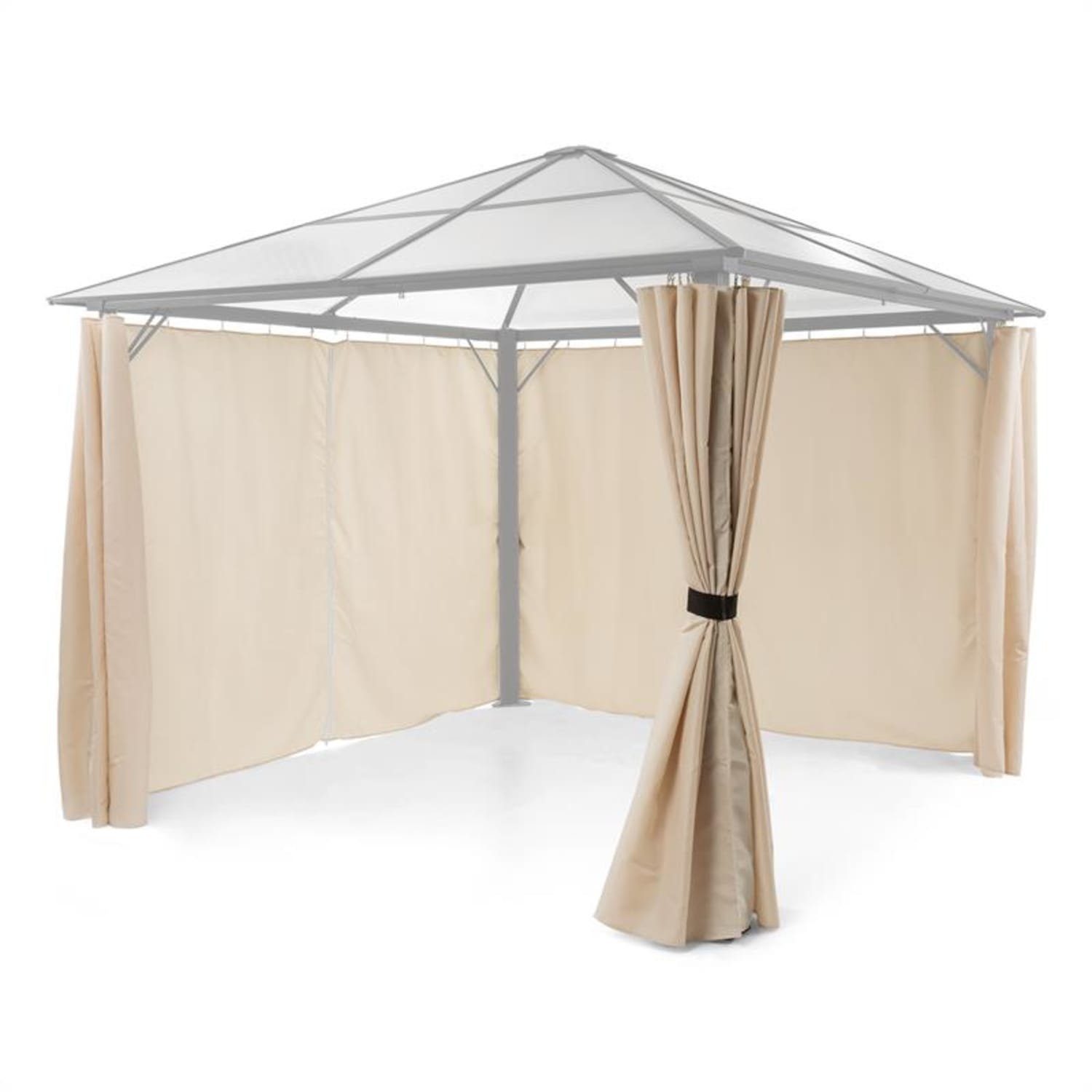 blumfeldt Pavillon »Pantheon Solid Sky PavillonSeitenwände 4 Stück
