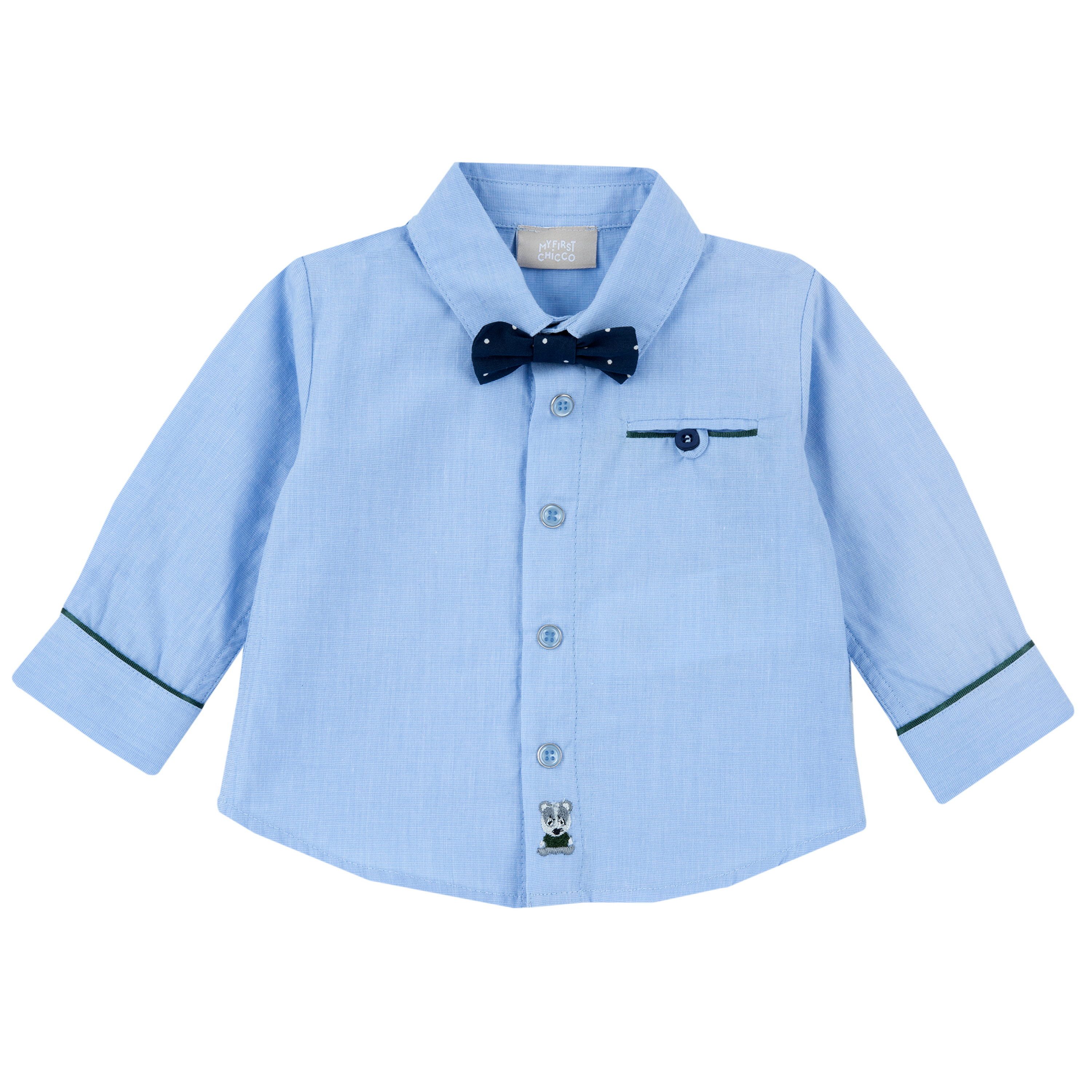 Chicco Langarmhemd Hemd (1-tlg) Für festlichen Looks und zum Kombinieren