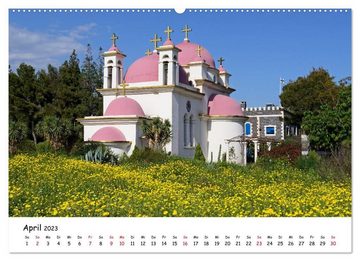 CALVENDO Wandkalender Traumziel Israel (Premium, hochwertiger DIN A2 Wandkalender 2023, Kunstdruck in Hochglanz)