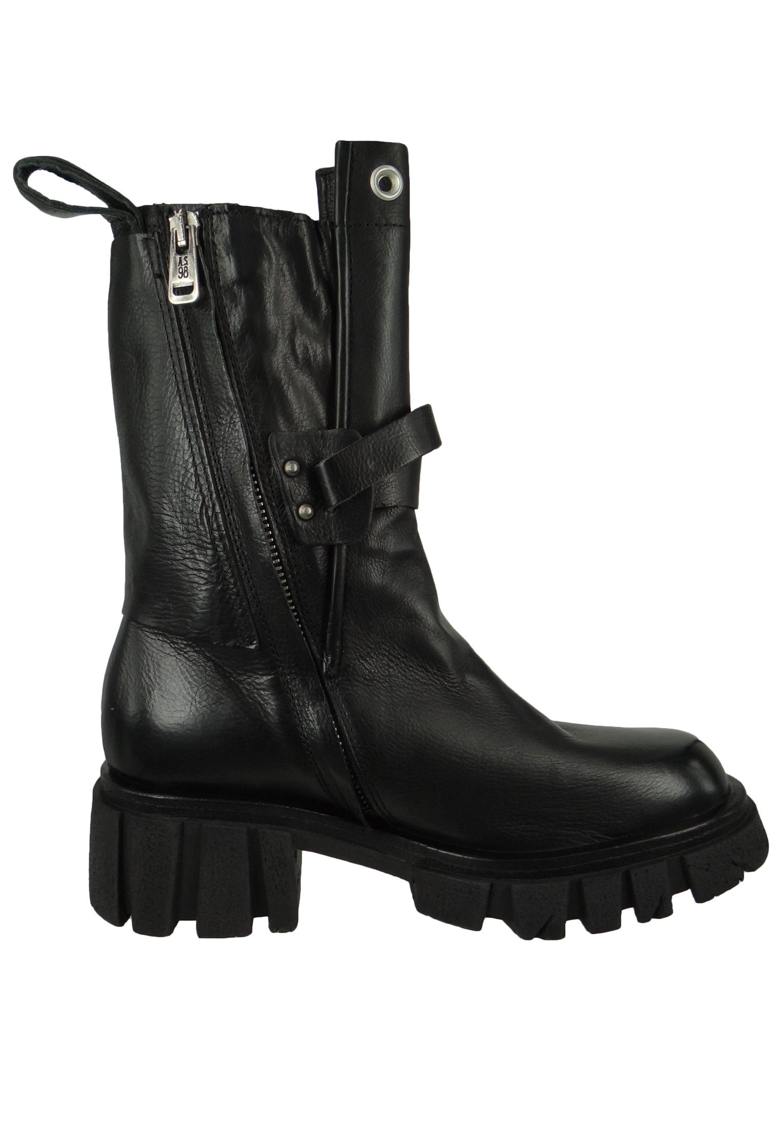 A.S.98 Hell A54202-101-6002 Stiefelette Nero