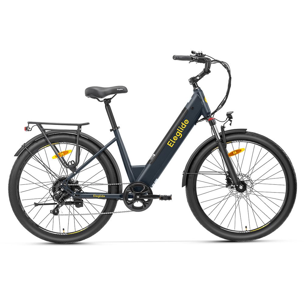 Eleglide E-Bike Trekkingrad T2, 7 Gang Shimano, Kettenschaltung, Heckmotor, 468 Wh, 27.5"x17.5", 12/15/18/21/25 km/h, 36V, 13Ah, 100km