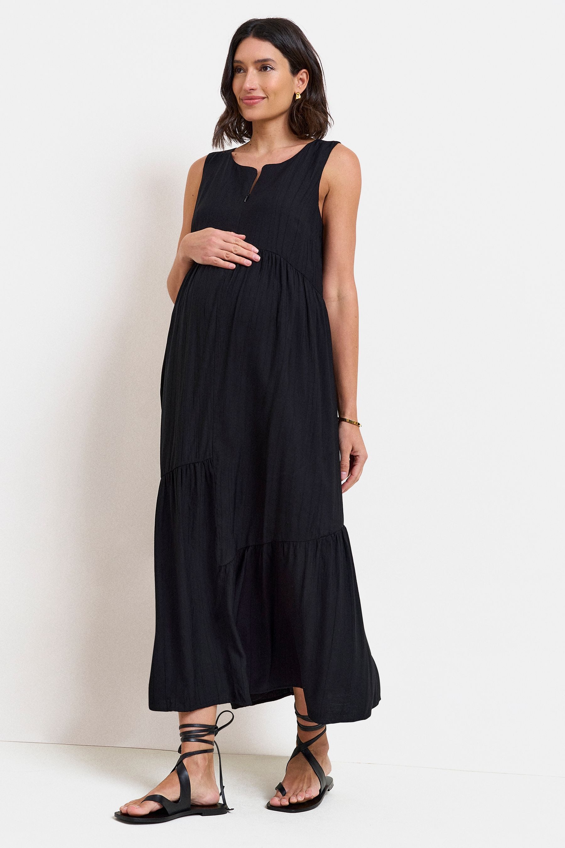 Midikleid Seraphine Midikleid Umstands-/Stillmode