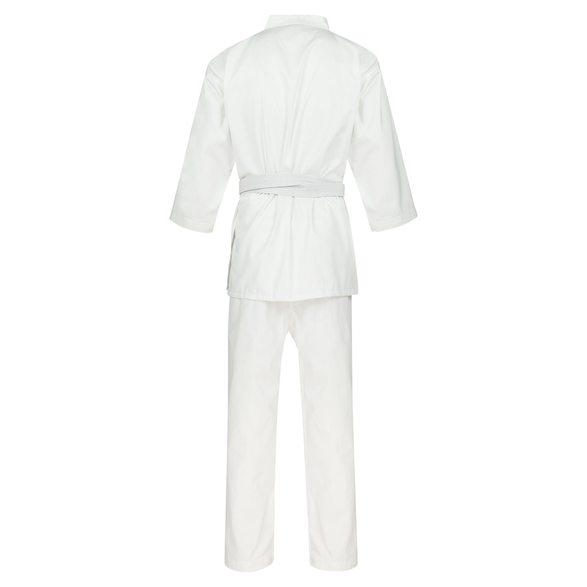 (Set, Karate 3-tlg), Karateanzug weißer SUPERA Kampfsporthose, Budogürtel. Anzug,
