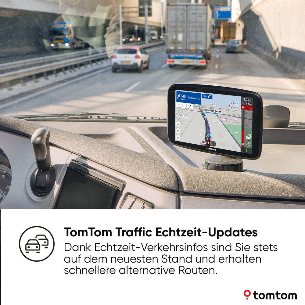 TomTom TomTom GO Expert Plus EU Navigationsgerät (Weltweit, Echtzeitwarnungen)