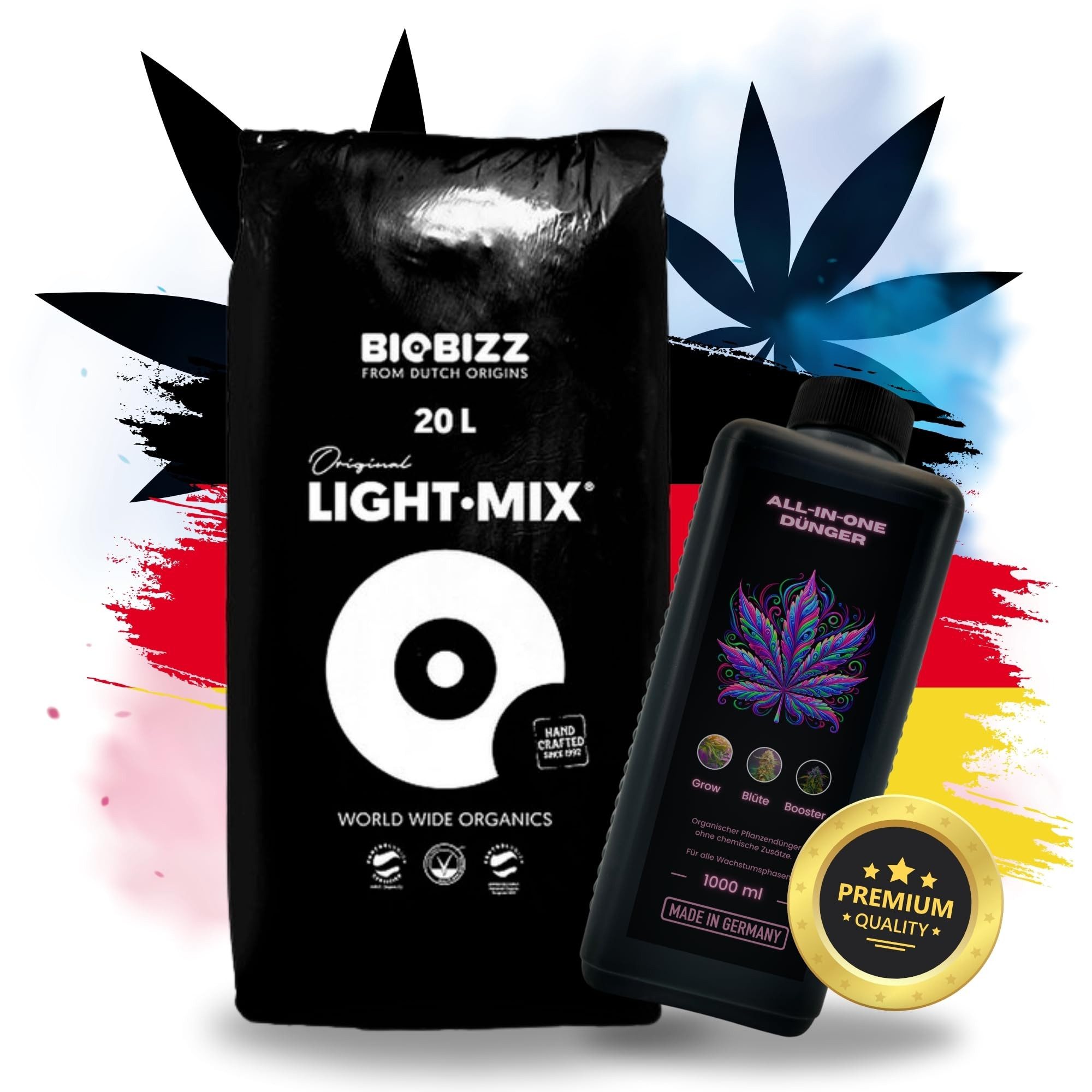 TronicXL Spezialerde Dünger für BioBizz + 1 Sack Light Mix Grow Erde für Gr günstig online kaufen