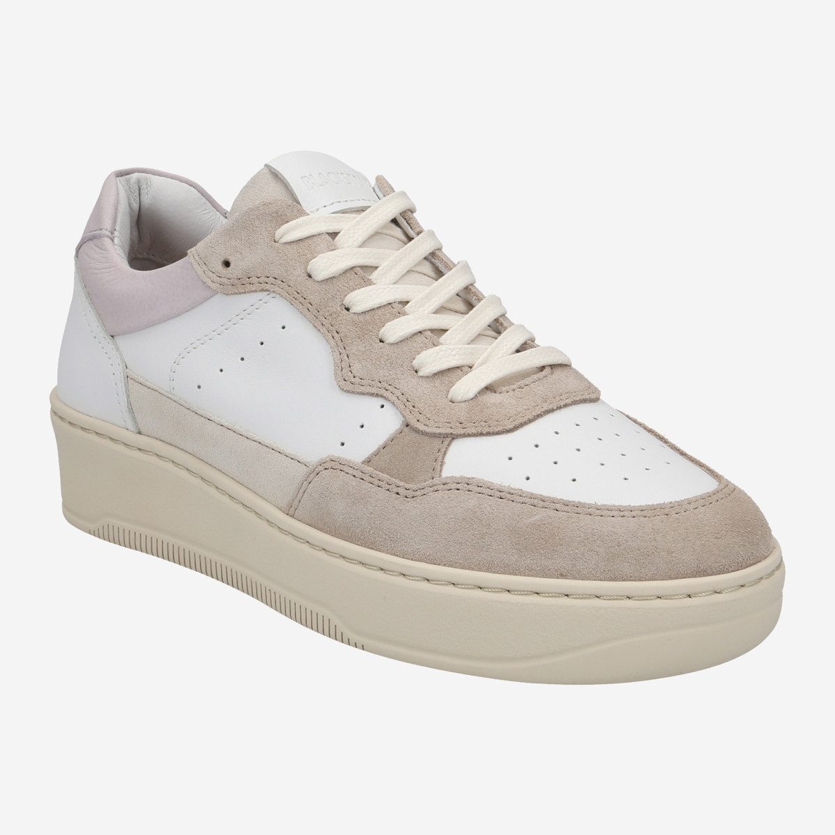 Blackstone Blackstone ZL92 LILAC WHITE DREW, Sneaker, Weiß,kombiniert, Damen Sneaker