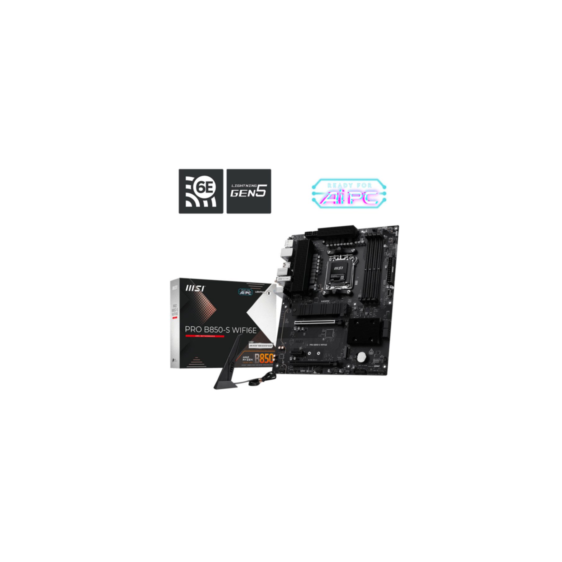 MSI PRO B850-S WIFI6E Mainboard