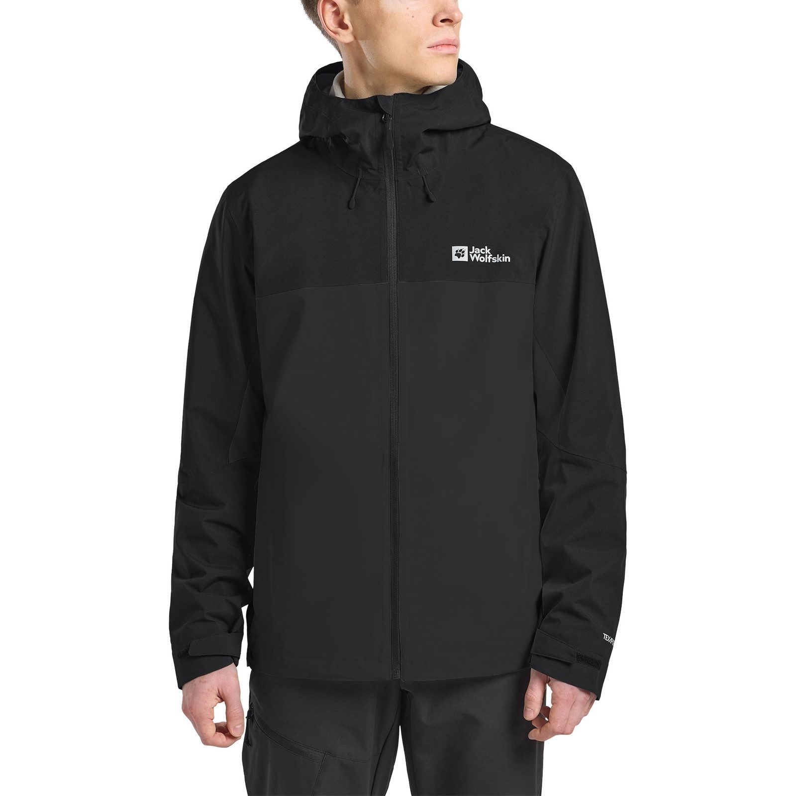 Jack Wolfskin Regenjacke Regenjacke Weiltal 2l Jkt M mit Logo und Markensch günstig online kaufen
