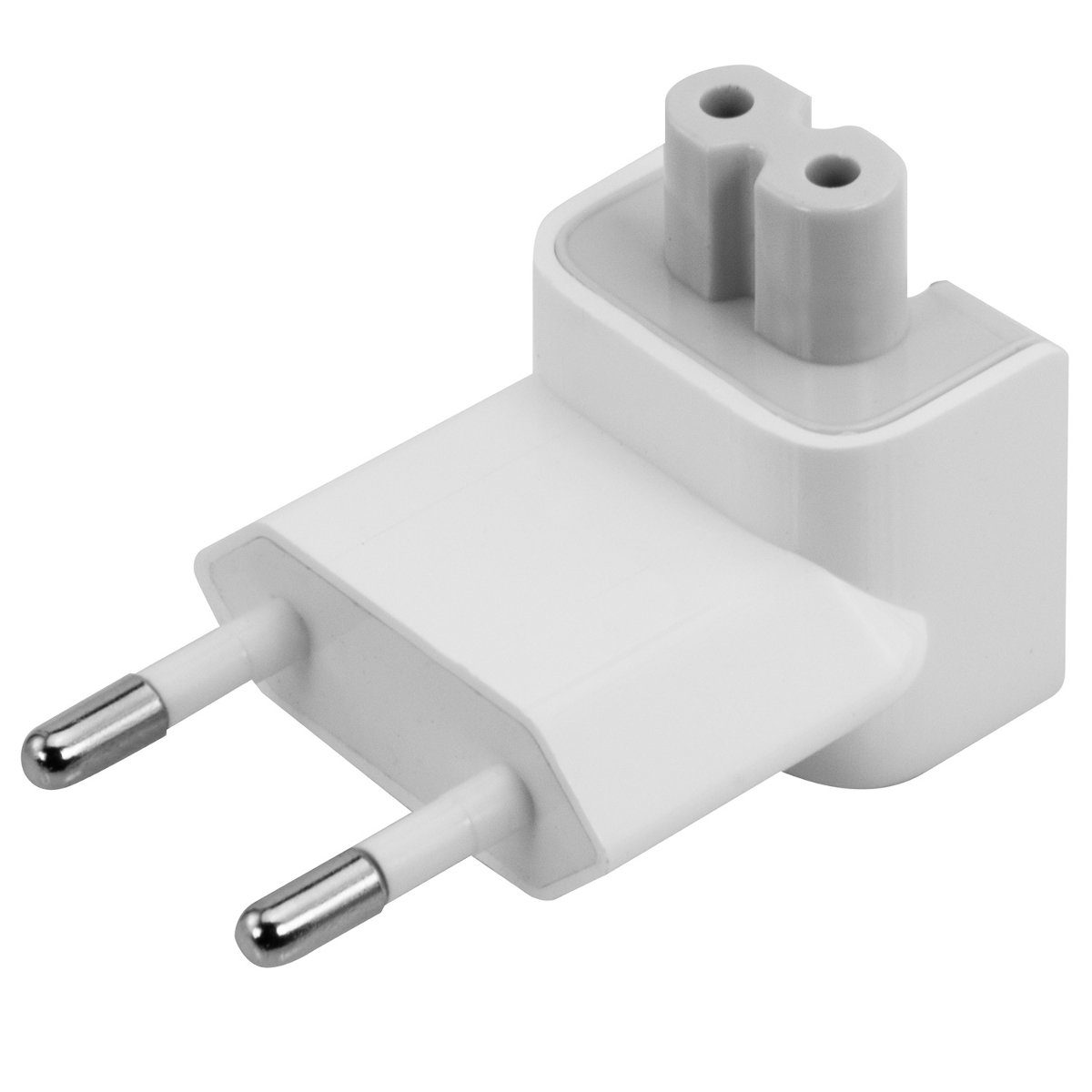 kwmobile Duckhead-Adapter f. Apple Power Adapter EU 2-Pin-Stecker Adapter, 11.50 cm
