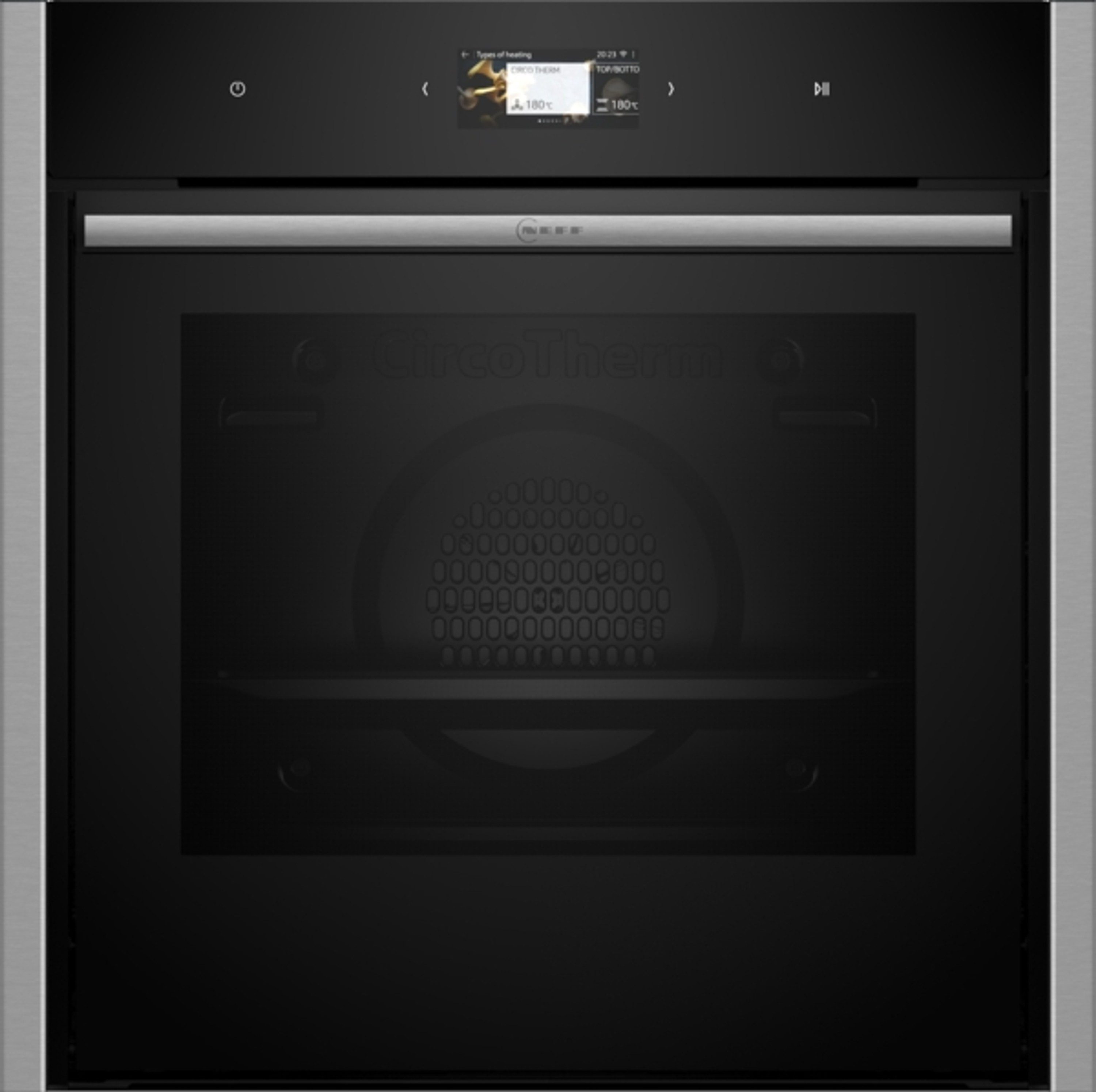 NEFF Einbaubackofen N 90 / B64CS71N0 B64CS71N0, mit Auszug nachrüstbar, voll versenkbare Ofentür