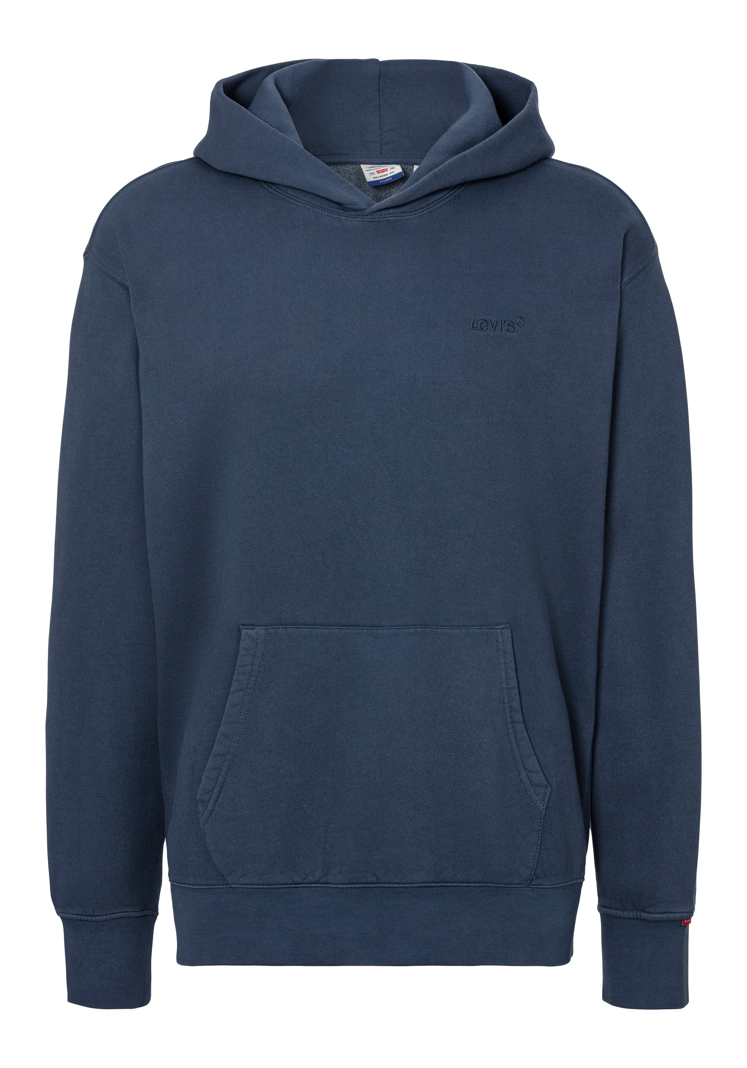 Levi's® Hoodie THE AUTHENTIC HOODIE mit kleiner Ton-in-Ton Logostickerei auf der Brust