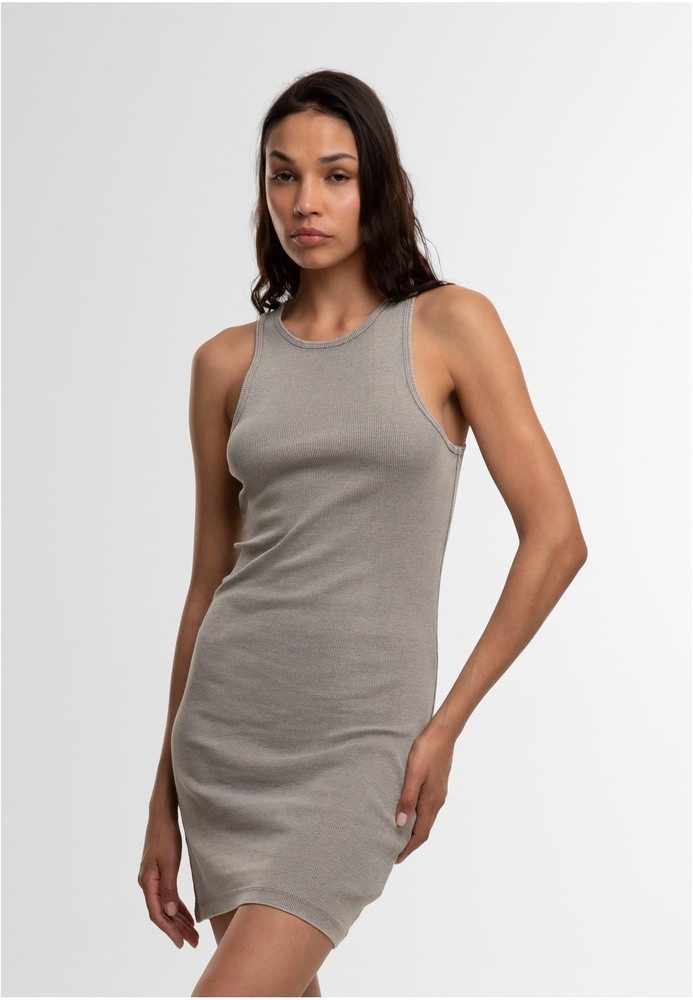URBAN CLASSICS Minikleid Ladies Washed Rib Jersey Dress