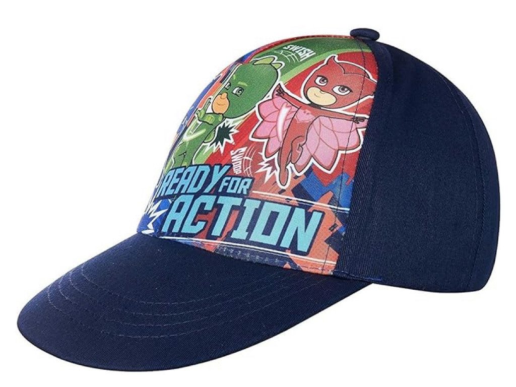 PJ Masks Pyjamahelden Jungen Cap – Größe 52, Blau, Aus Baumwolle