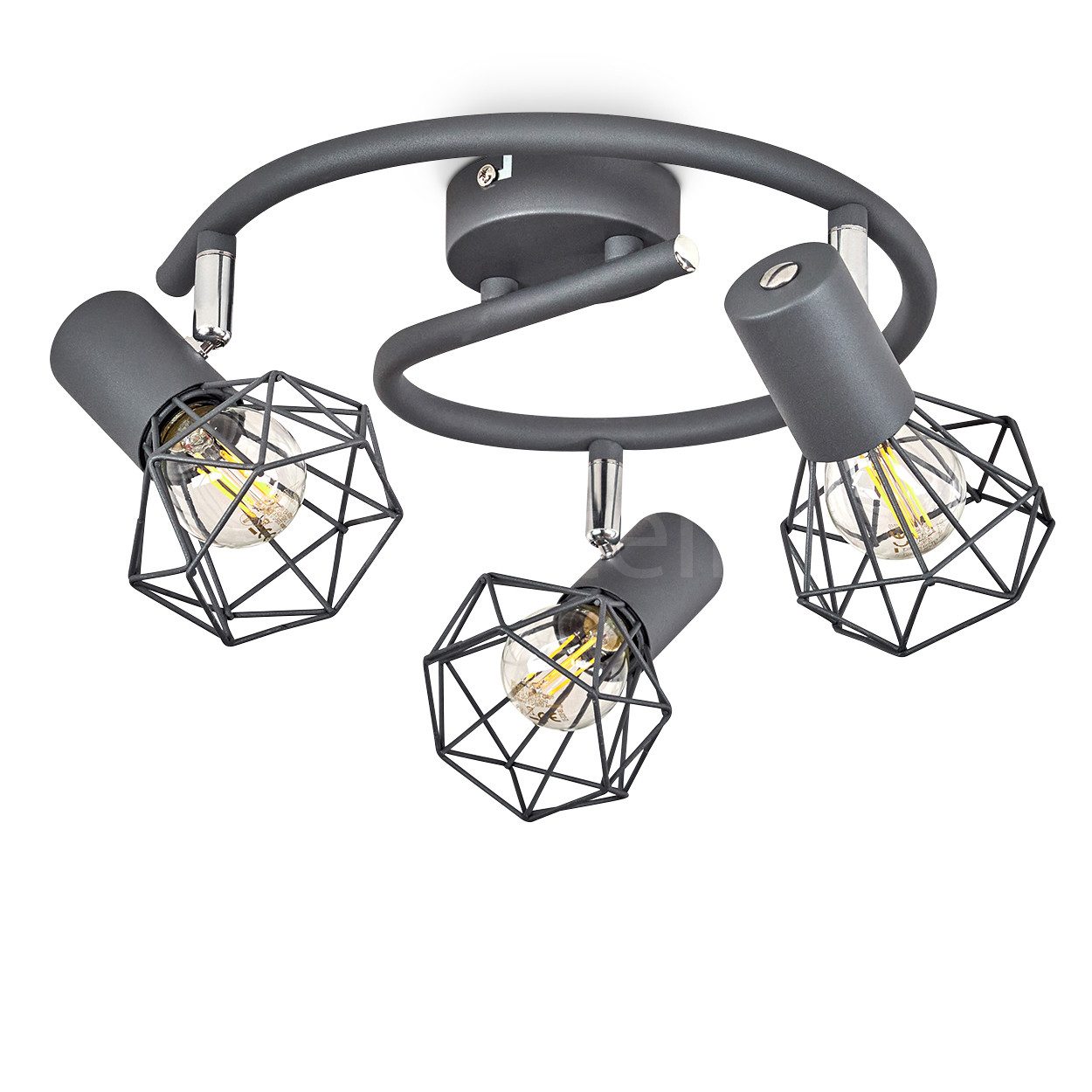 hofstein Deckenleuchte »Voltri« runde Deckenlampe aus günstig online kaufen
