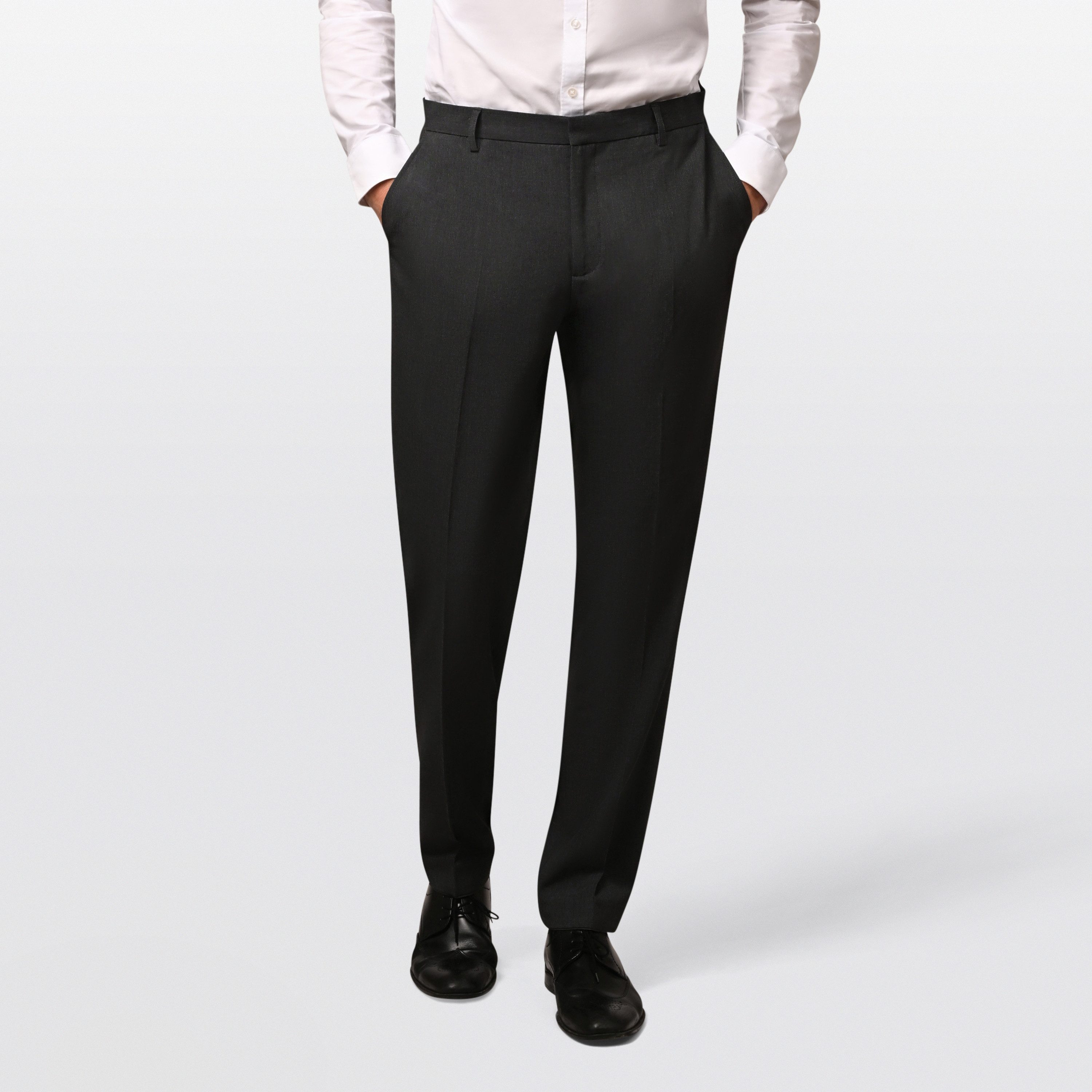 Hirschthal Anzughose Herren Business Anzughose Slim-Fit günstig online kaufen
