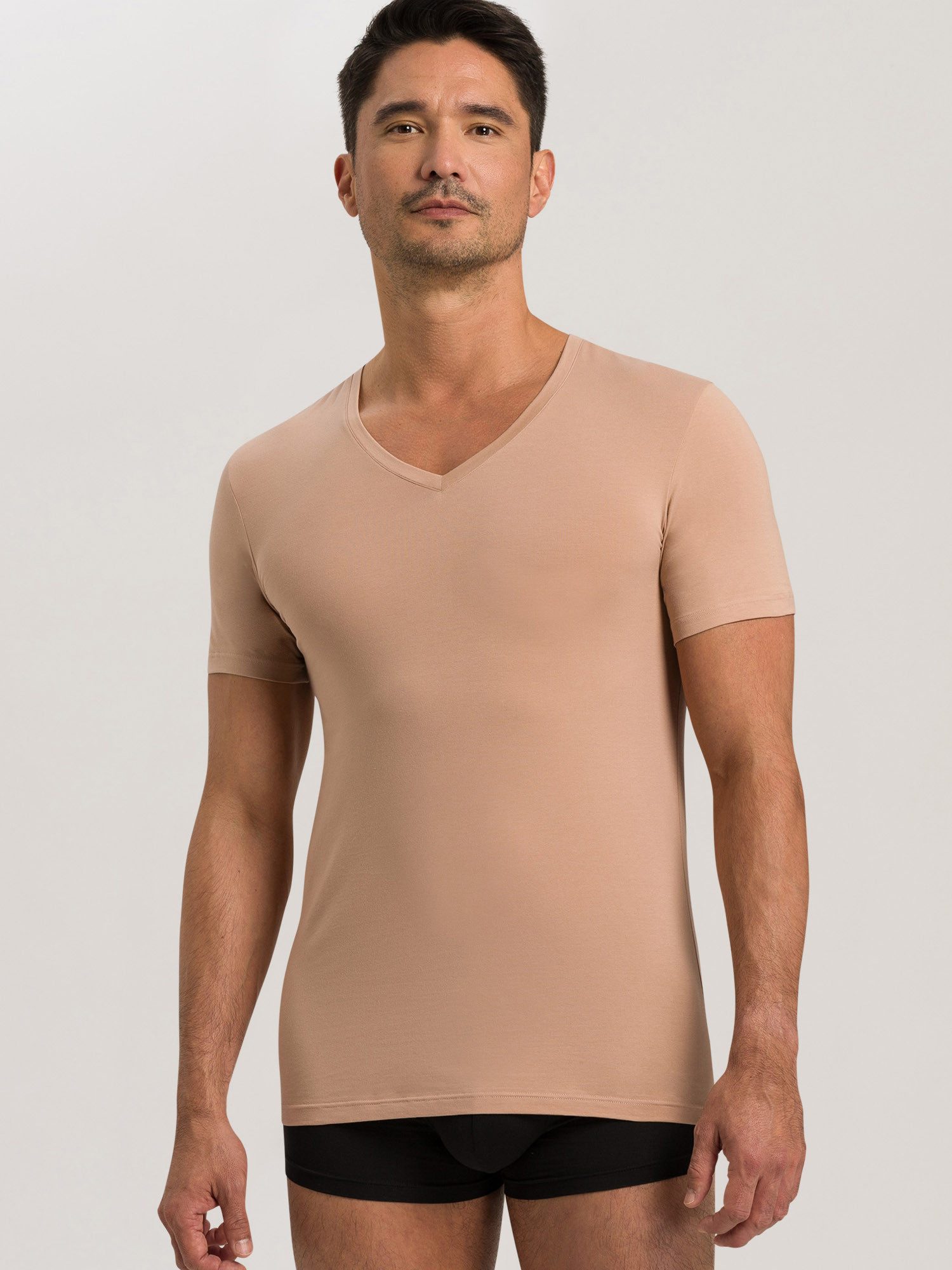 Hanro V-Shirt Cotton Superior (1-tlg)