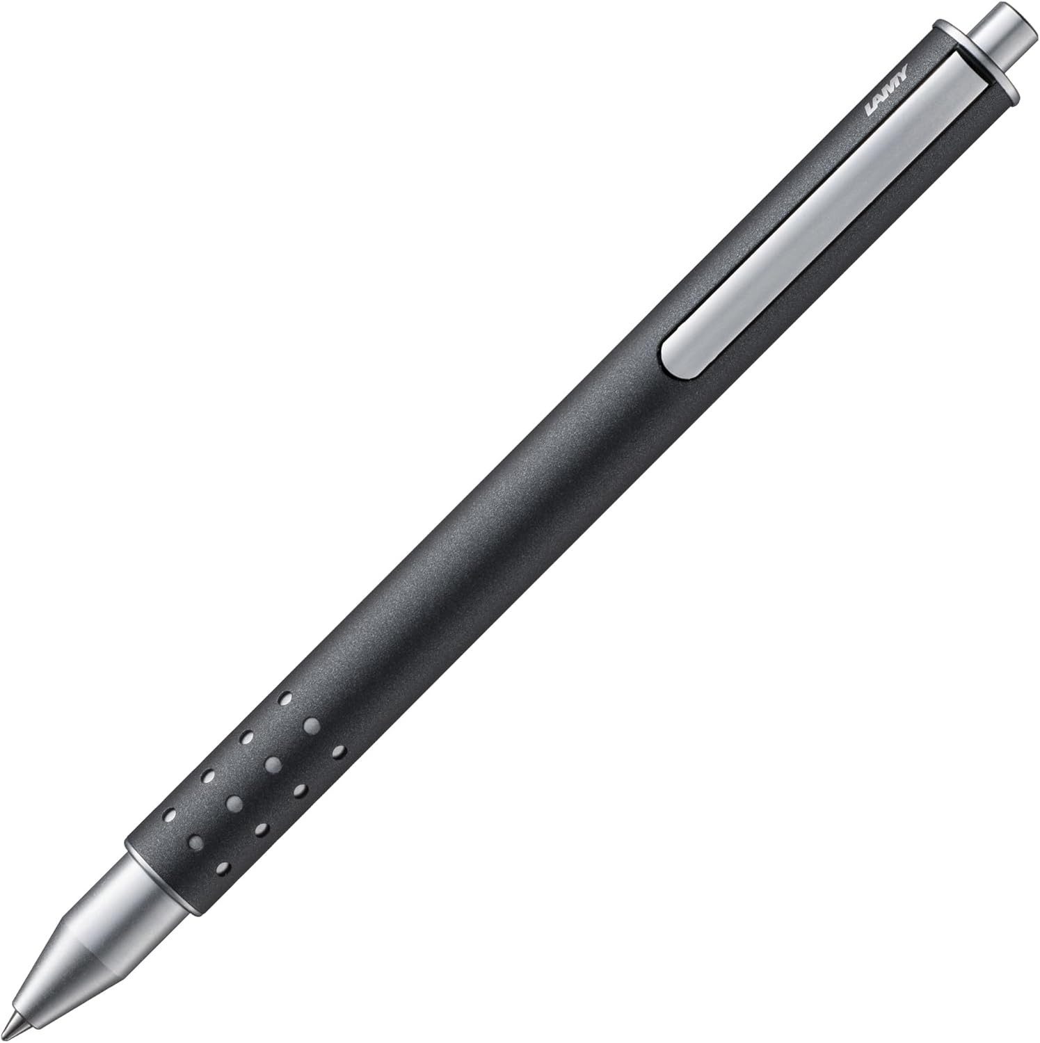 LAMY Чорнильні ручки swift, Rollerball mit robustem Gehäuse aus Edelstahl in Strichbreite B