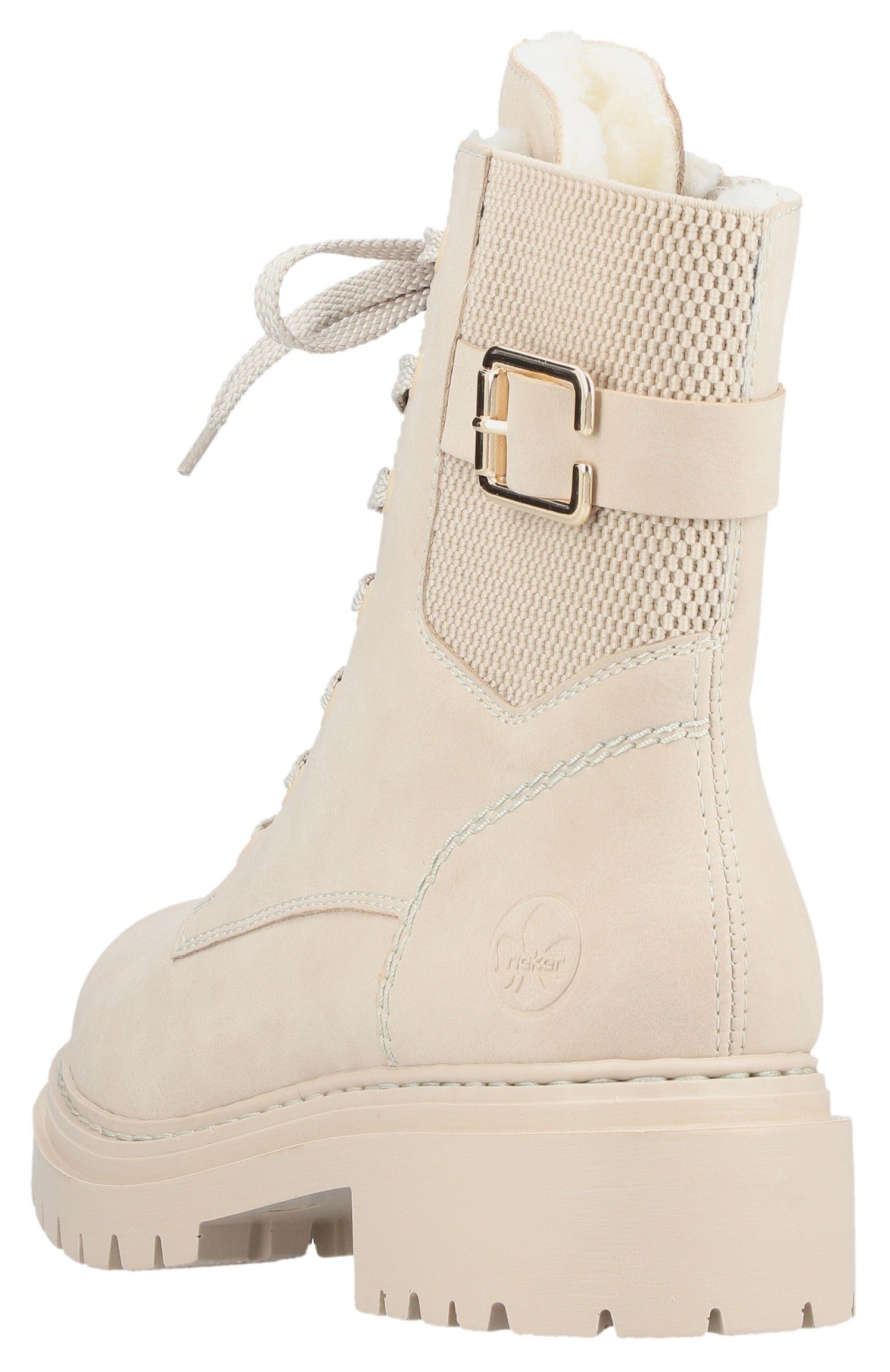 Rieker Winterstiefelette, Schnürstiefelette, Schnürboots, Profilsohle mit S günstig online kaufen