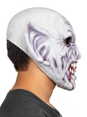 Metamorph Verkleidungsmaske Blutrünstiger Vampir Maske, Bissiger Fledermausvampir mit großen Ohren