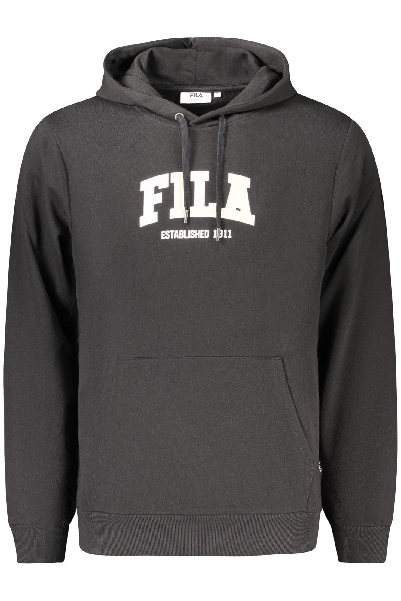 Fila Sweatshirt Nachhaltiger Herren-Kapuzenpullover: Schwarz