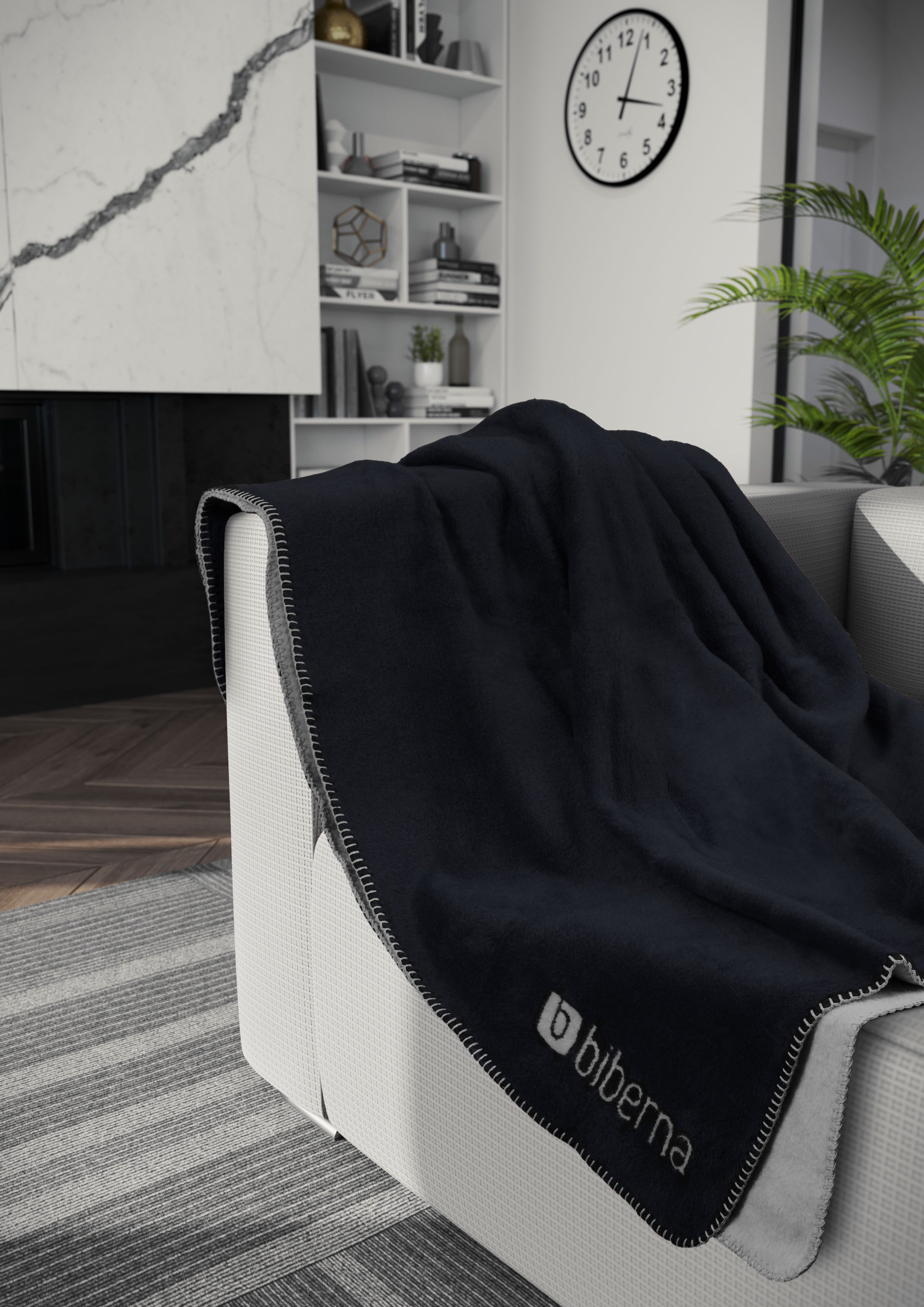 Wohndecke biberna 0229038 Doubleface Wohndecke, Biberna