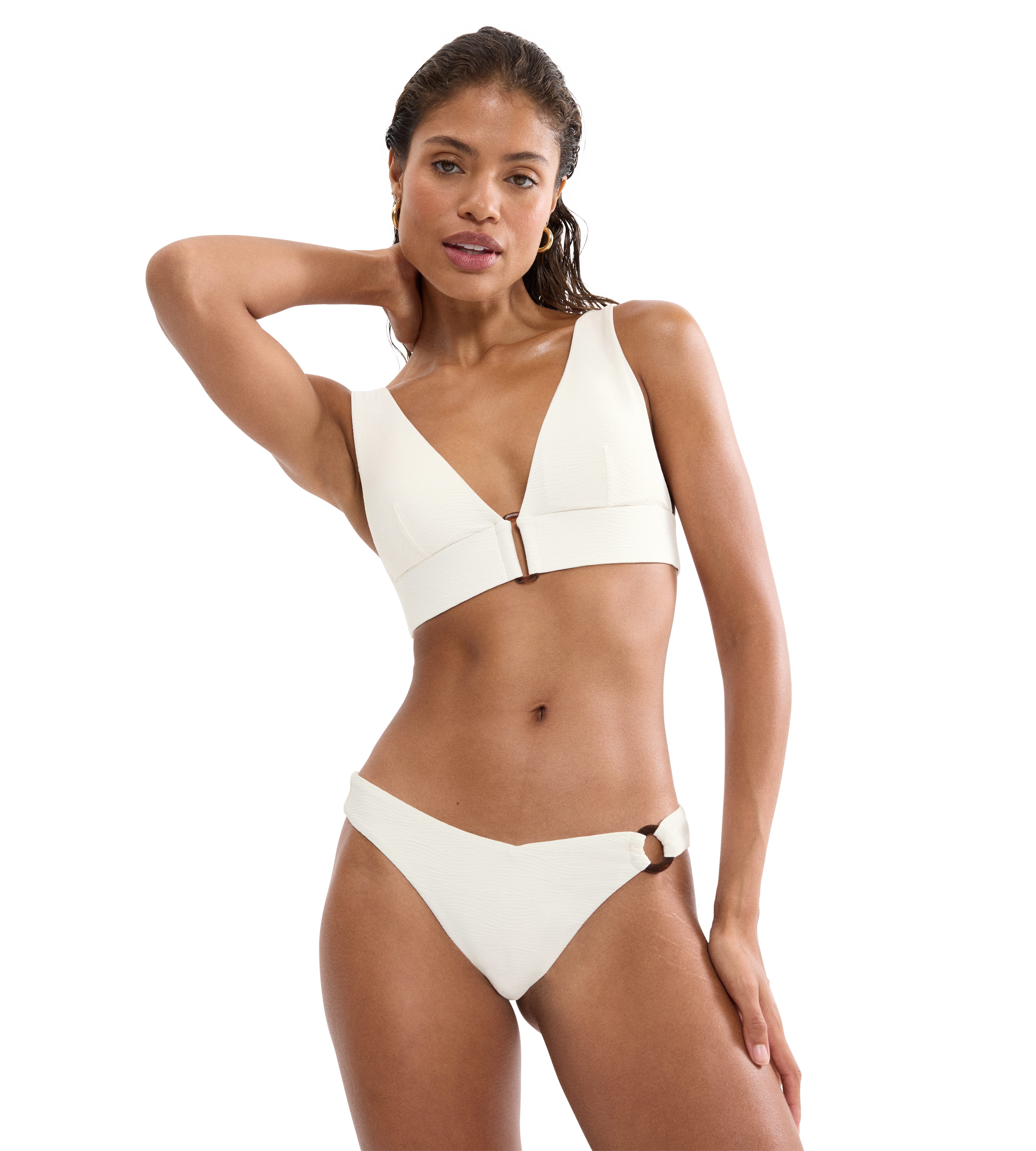 Triumph Bügel-Bikini-Top Summer Dune P, mit Wellenstruktur