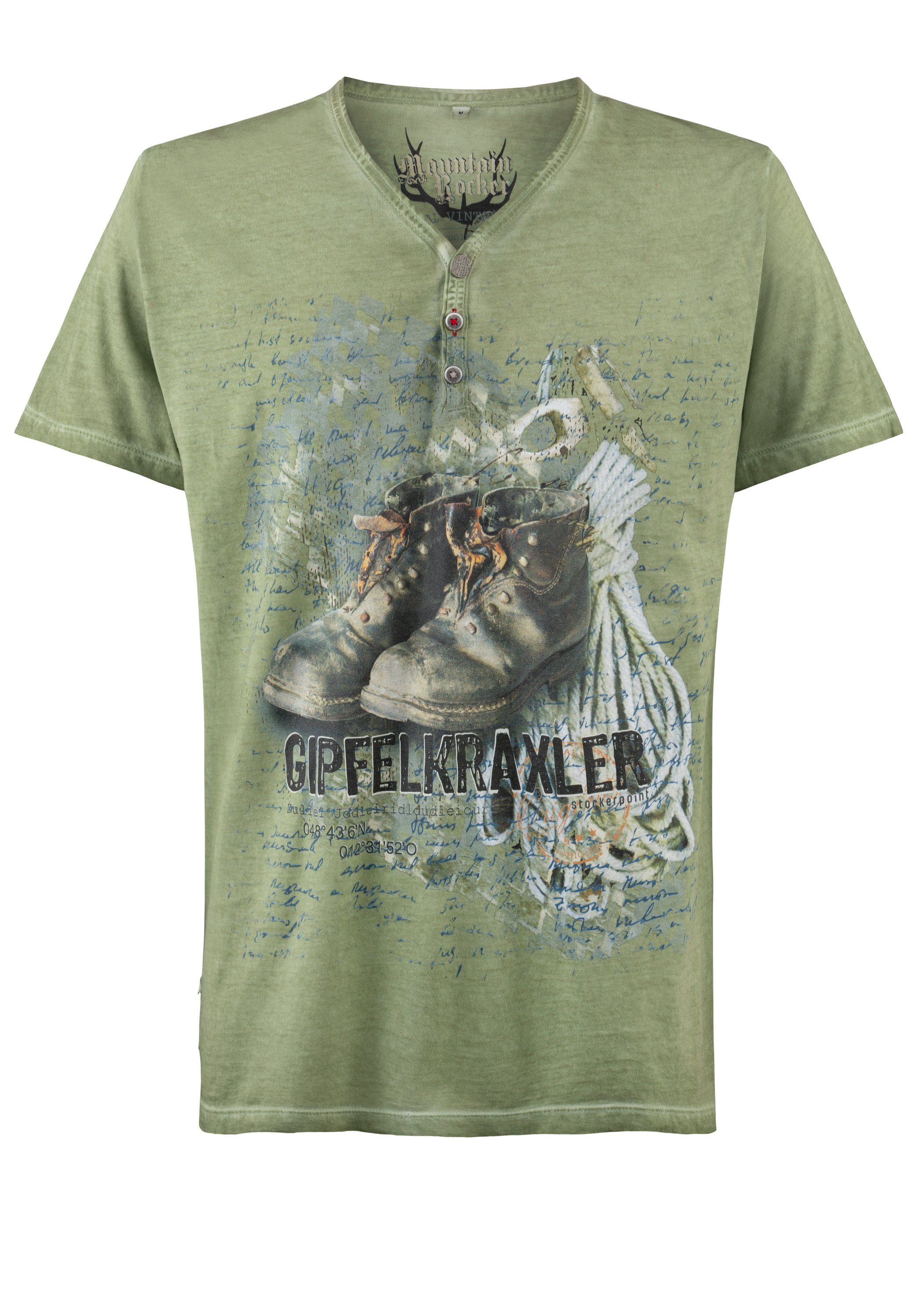 Stockerpoint T-Shirt Gipfelkraxler grün