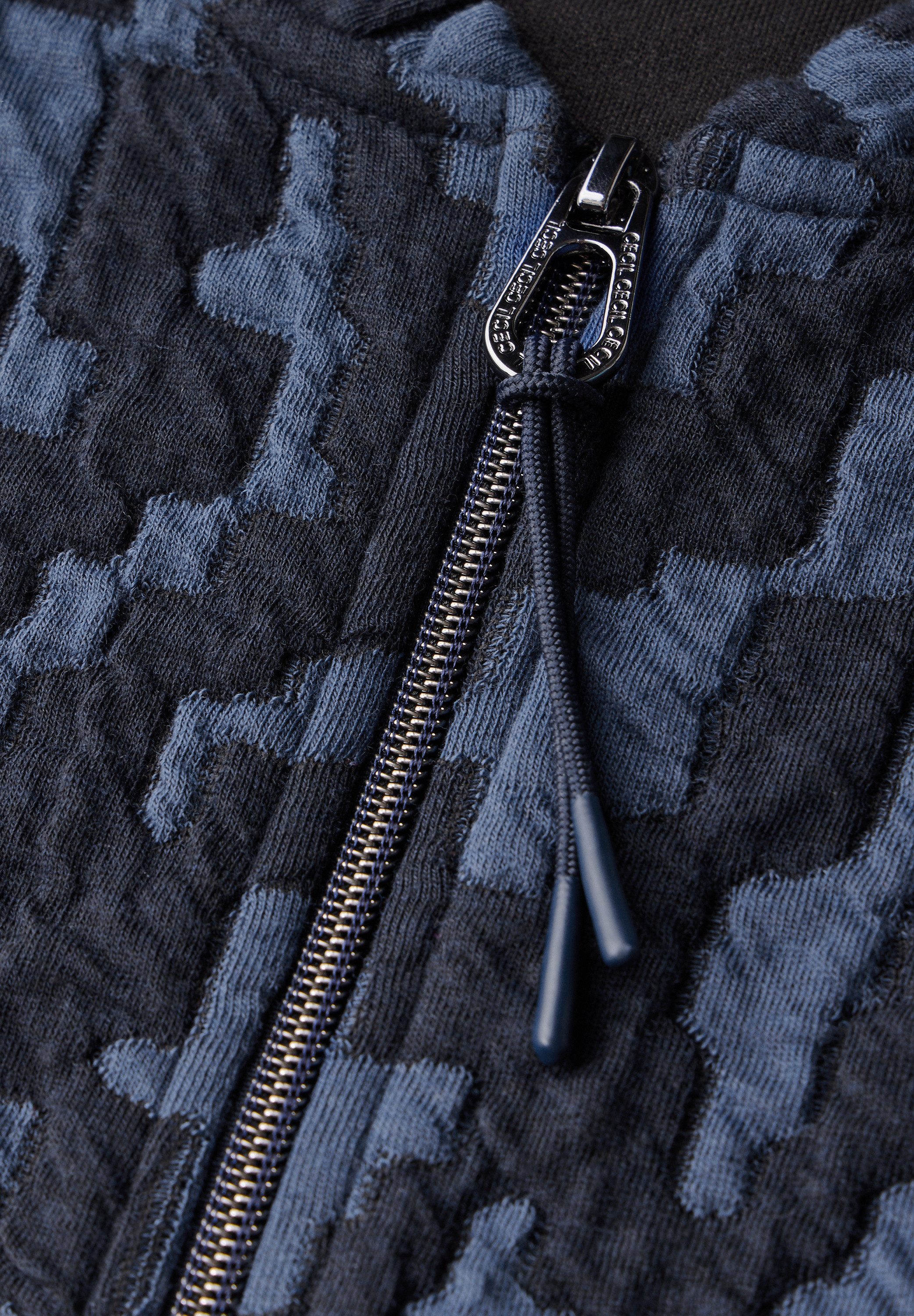 CECIL Cardigan mit Elastiksaum