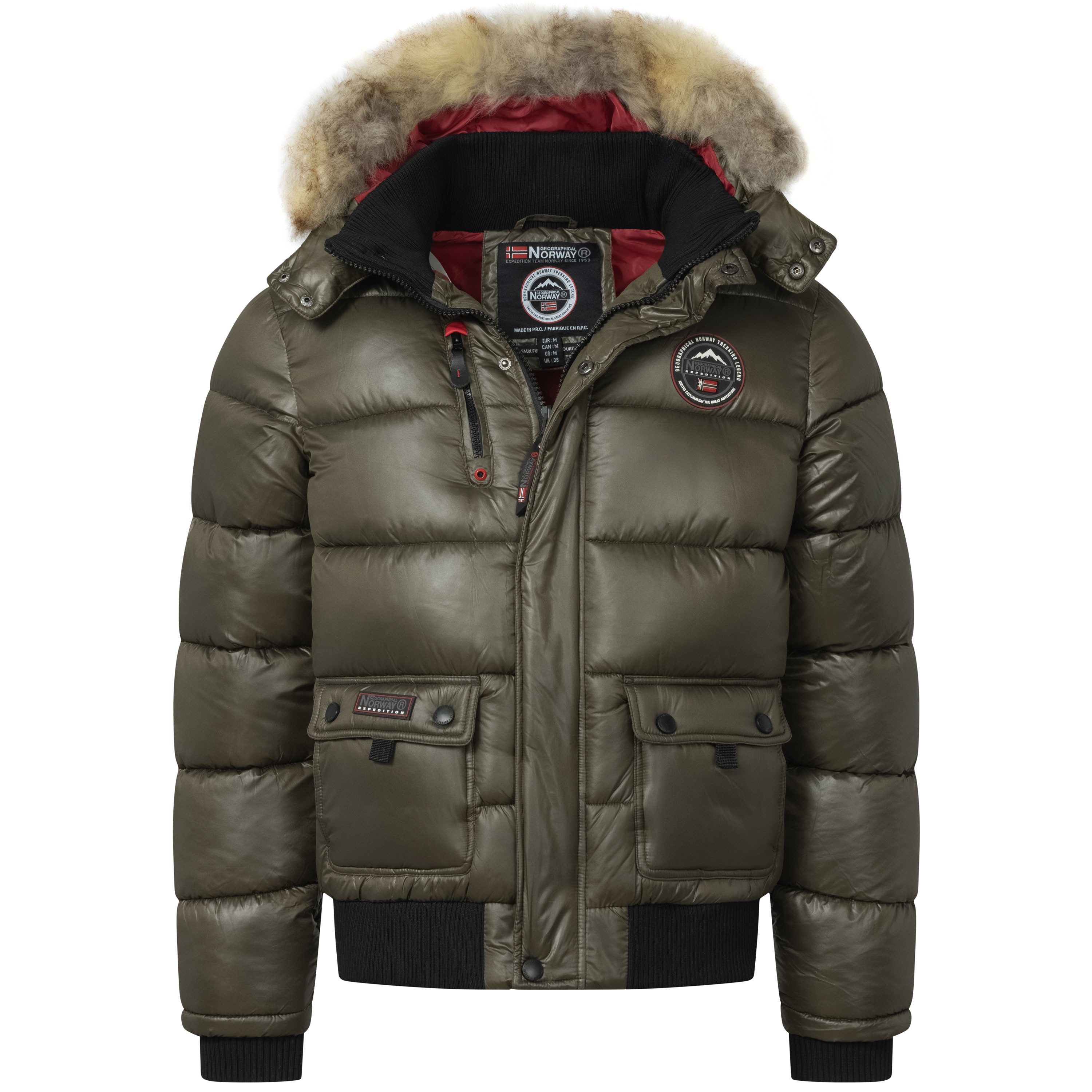 Geographical Norway Winterjacke warme Designer Herren günstig online kaufen