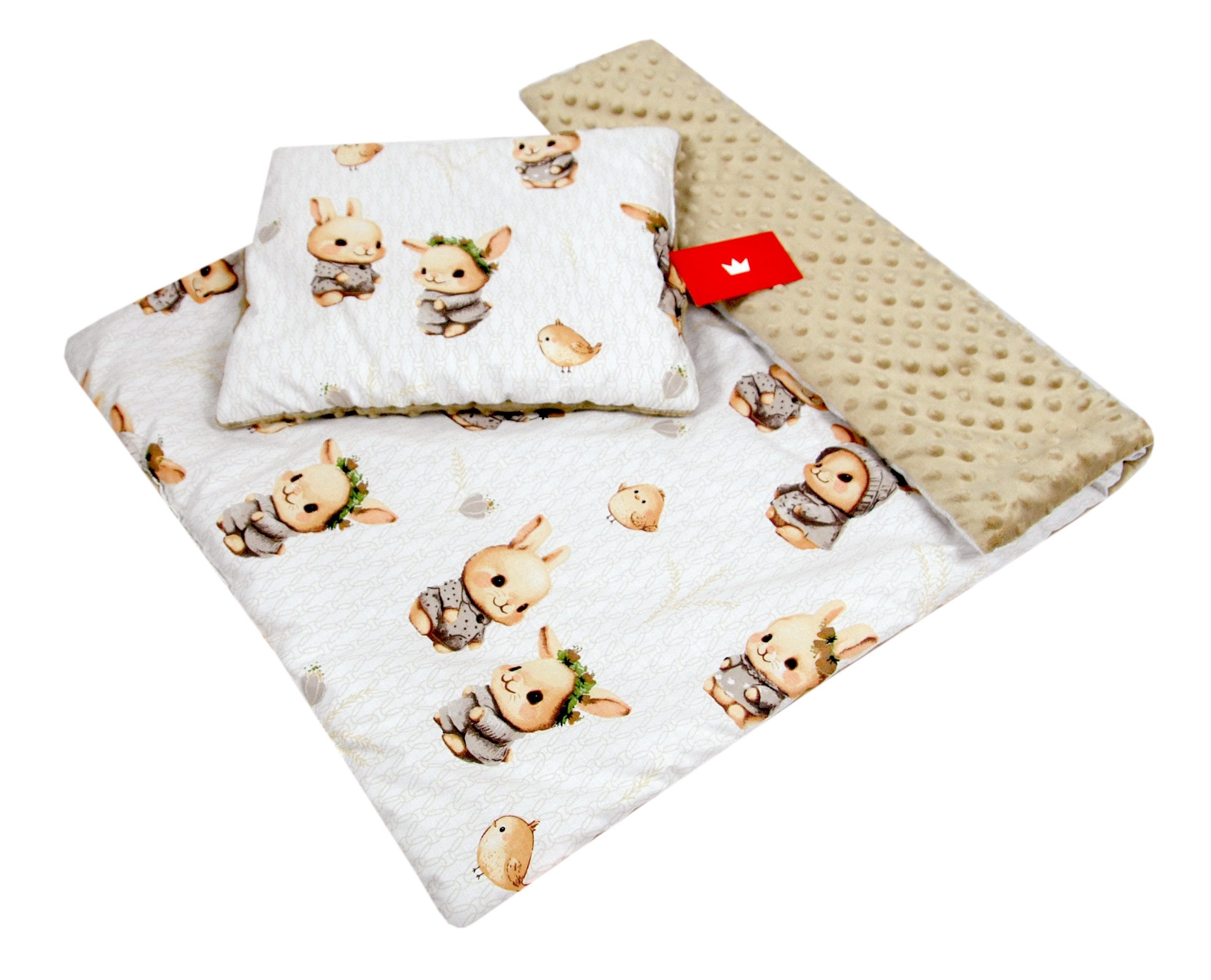 Kinderdecke BABYLUX Babydecke MINKY 2Set Kuscheldecke Decke 75 x 60cm Kinde günstig online kaufen