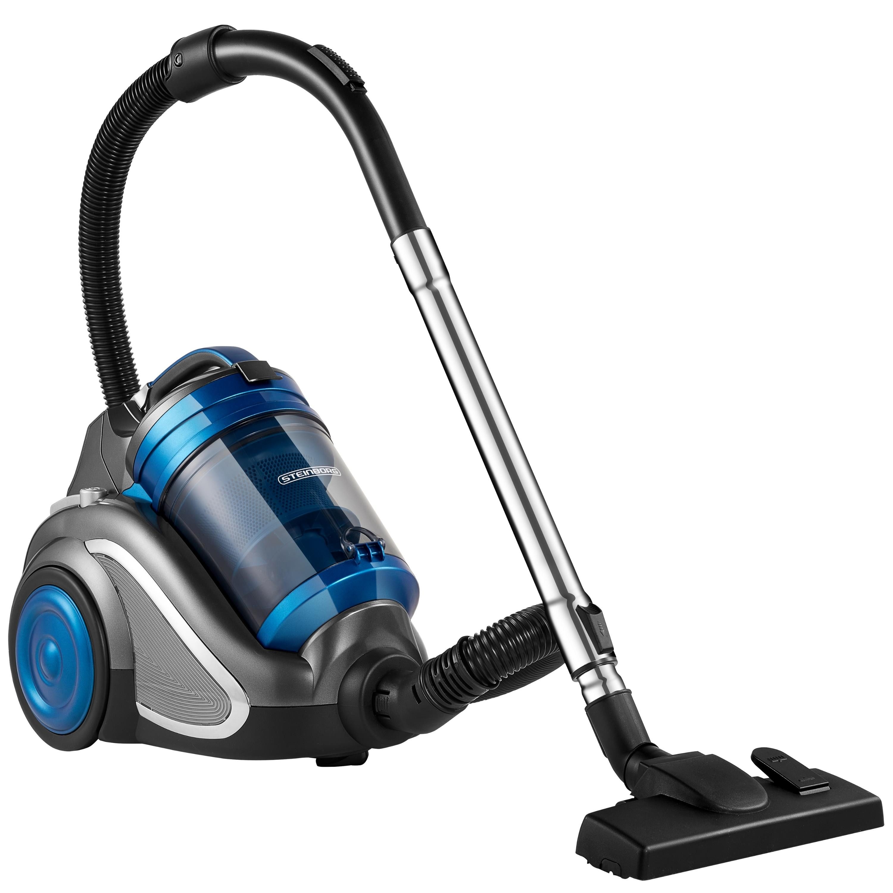 STEINBORG Bodenstaubsauger SB-1040, 700 W, beutellos, 4L Fassungsvermögen,Multi-Zyklon-System,HEPA-Filter,Speed Control