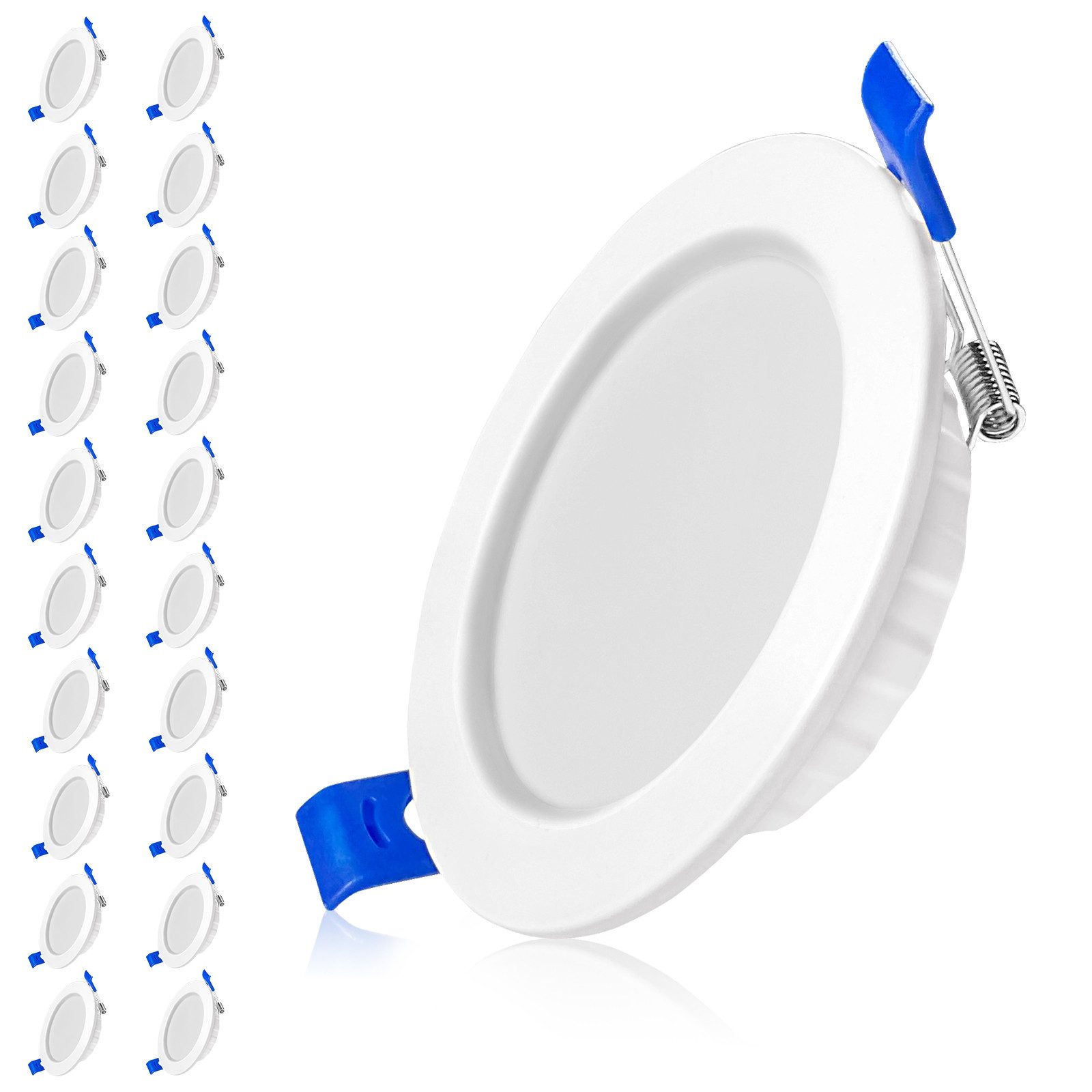 FIVMEN Strahler 20er Set 5W Led Einbaustrahler Flach Einbauleuchte LED Spots
