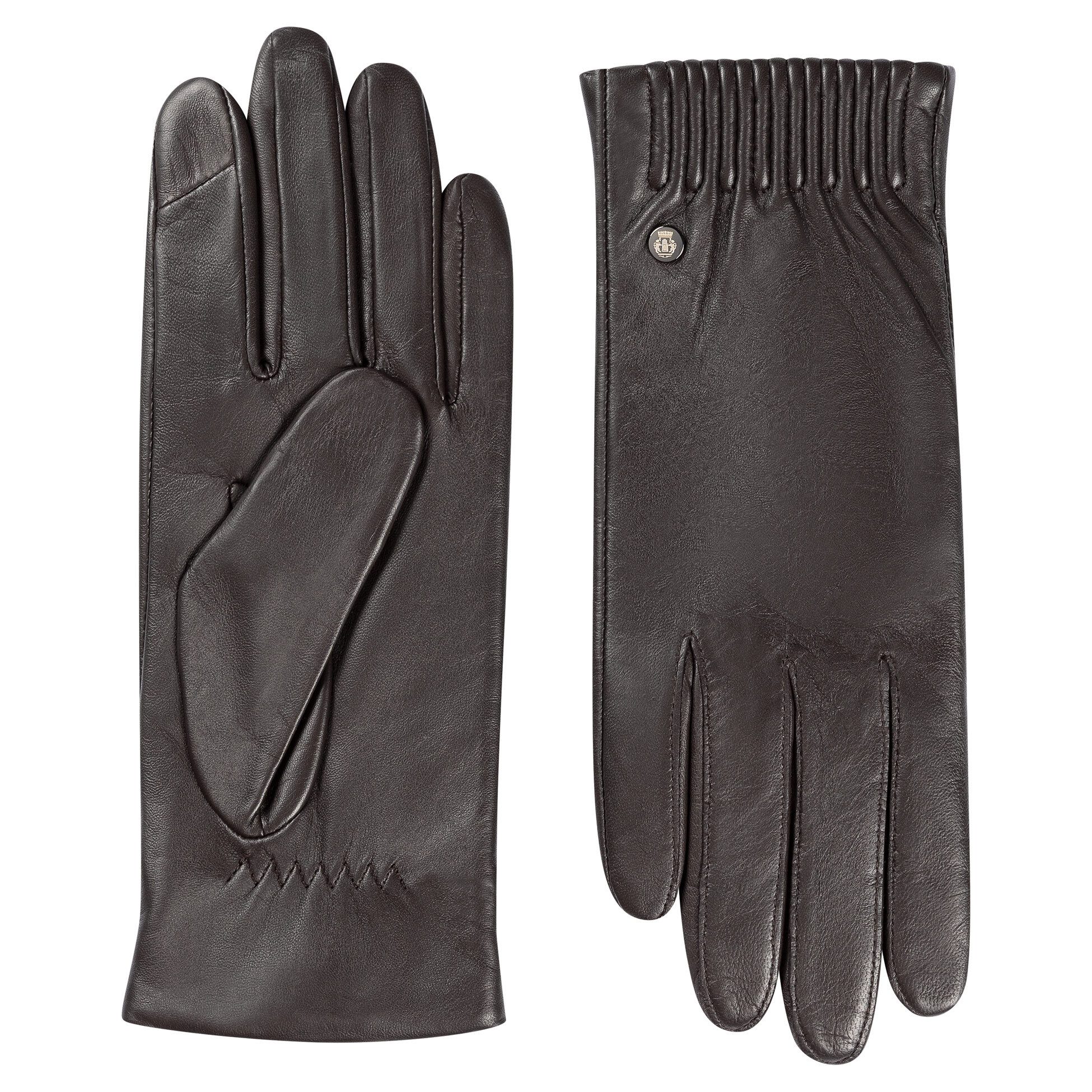 Roeckl Lederhandschuhe ARIZONA TOUCH Handschuhe mit elastischem Lederbund