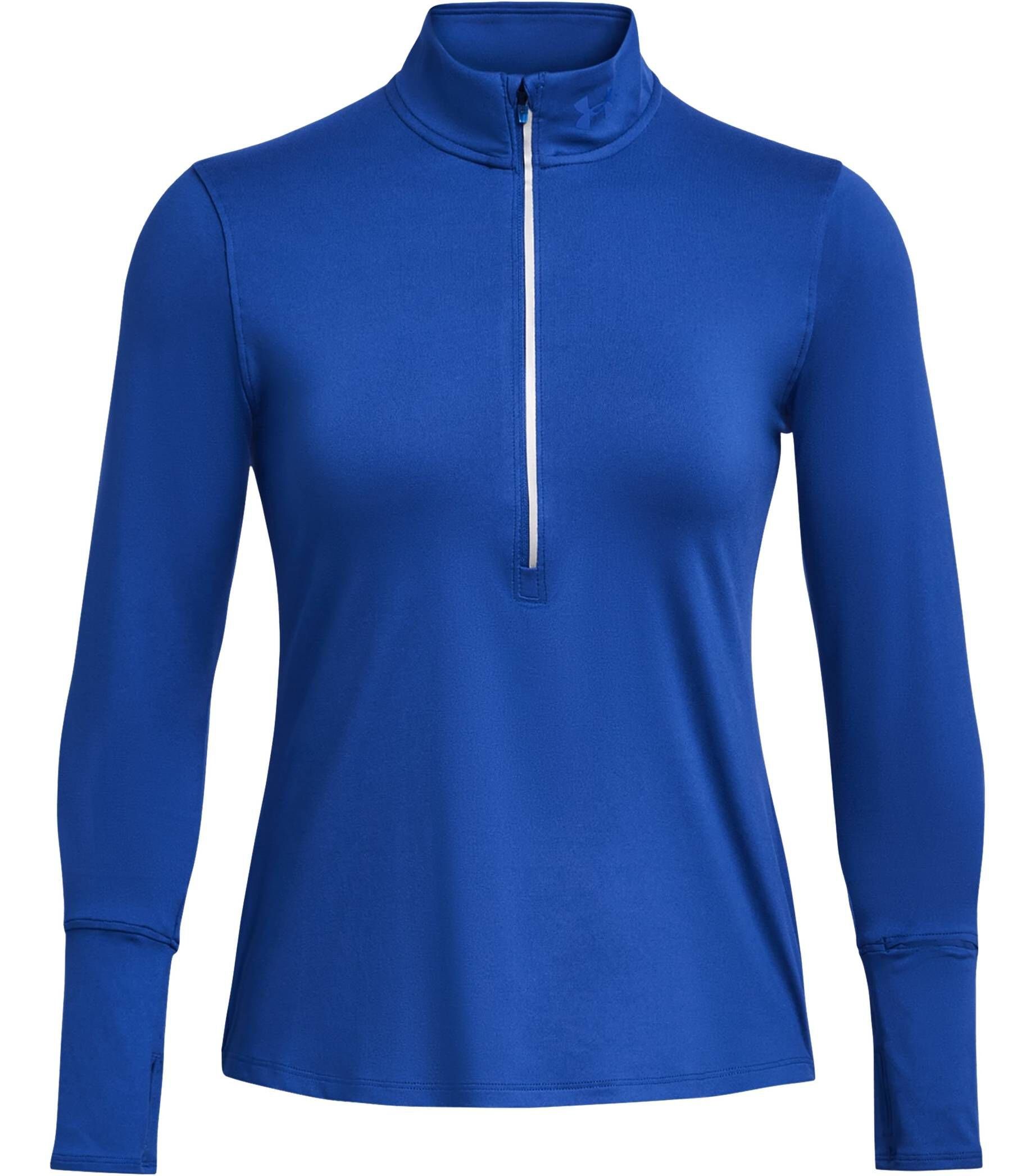 Under Armour® Laufshirt Damen Langarmshirt blau RUN QULIFIER (296) (1-tlg)