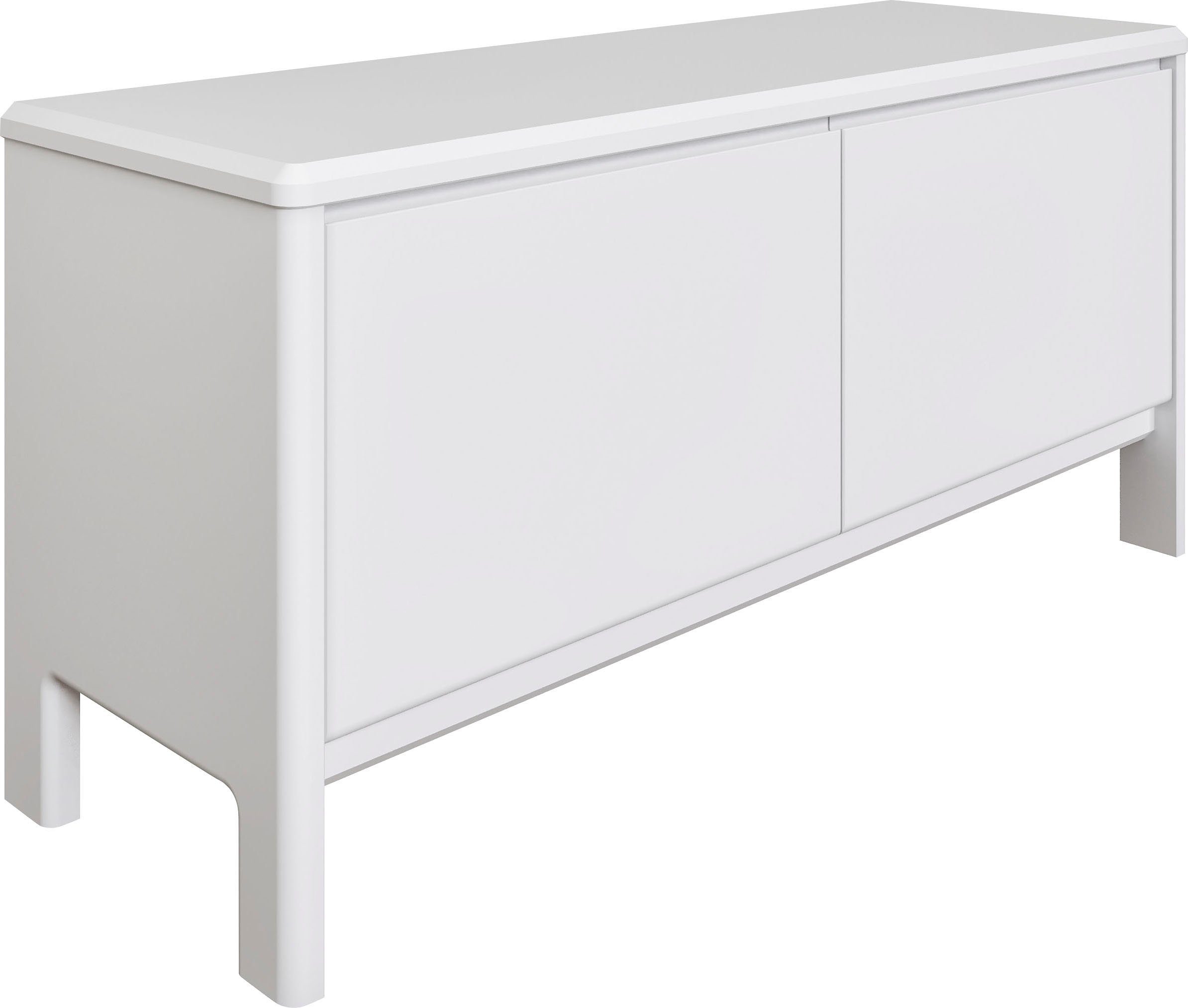 OTTO home Kommode Luven, FSC® zertifiziertes Massivholz, mit 2 Schubkasten